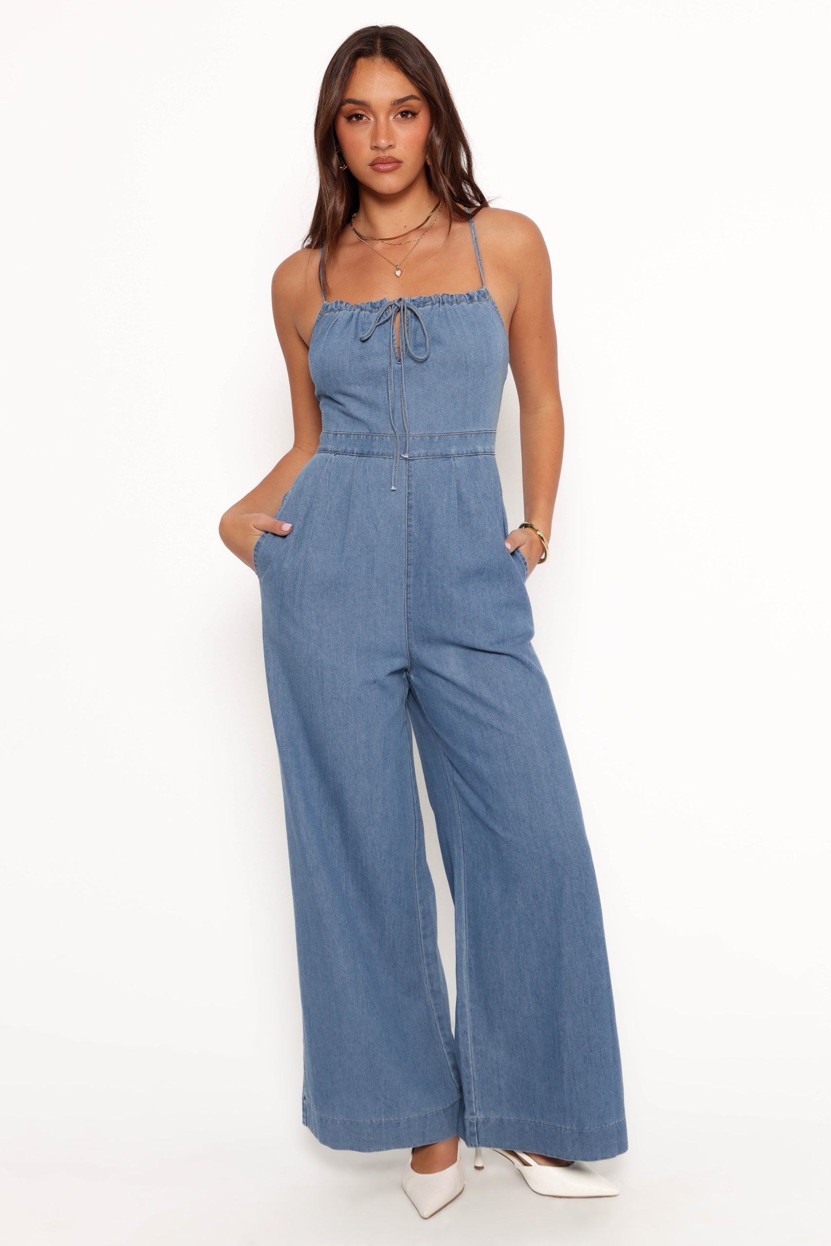 Alliah Jumpsuit - Medium Denim - Image 3