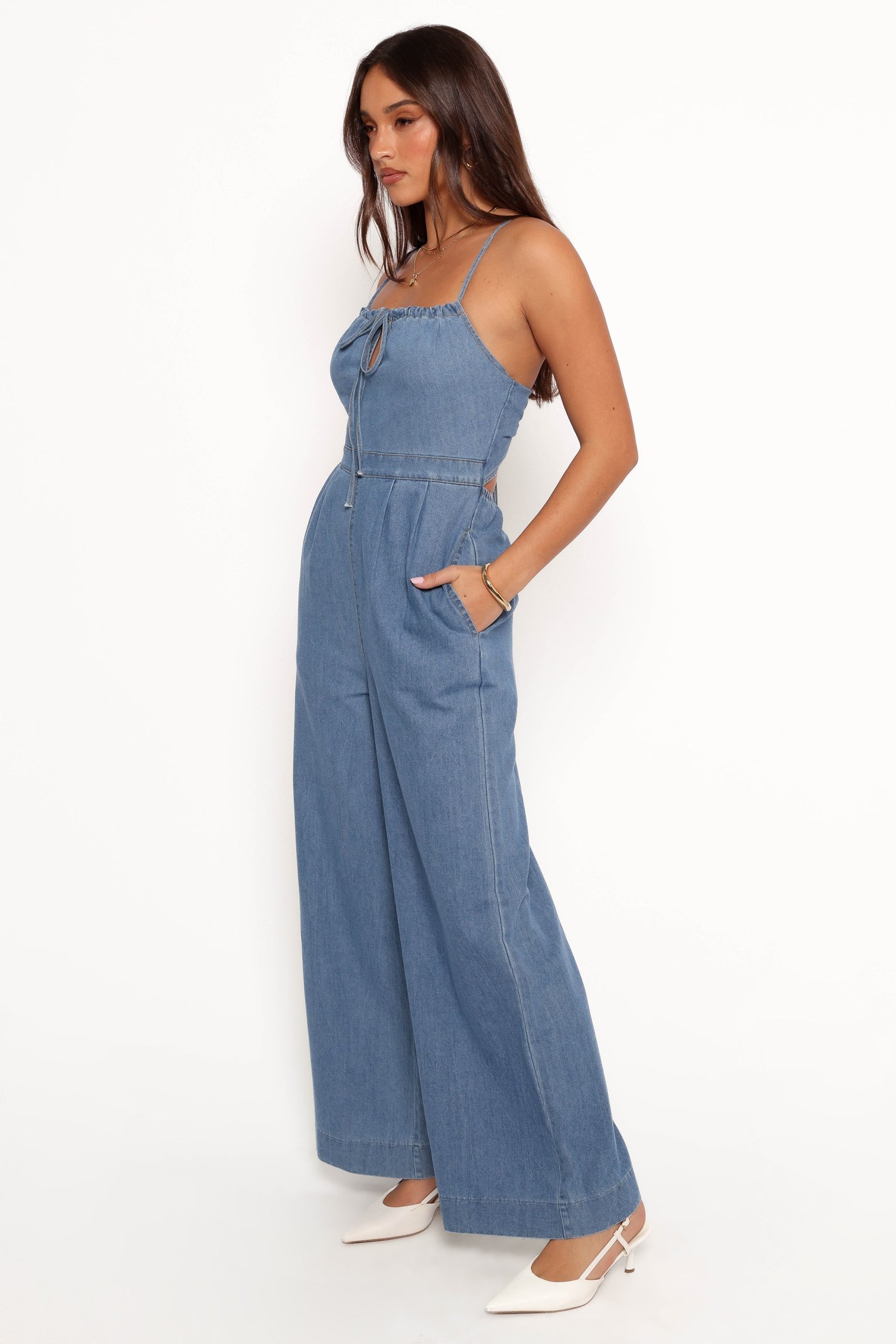 Alliah Jumpsuit - Medium Denim - Image 5