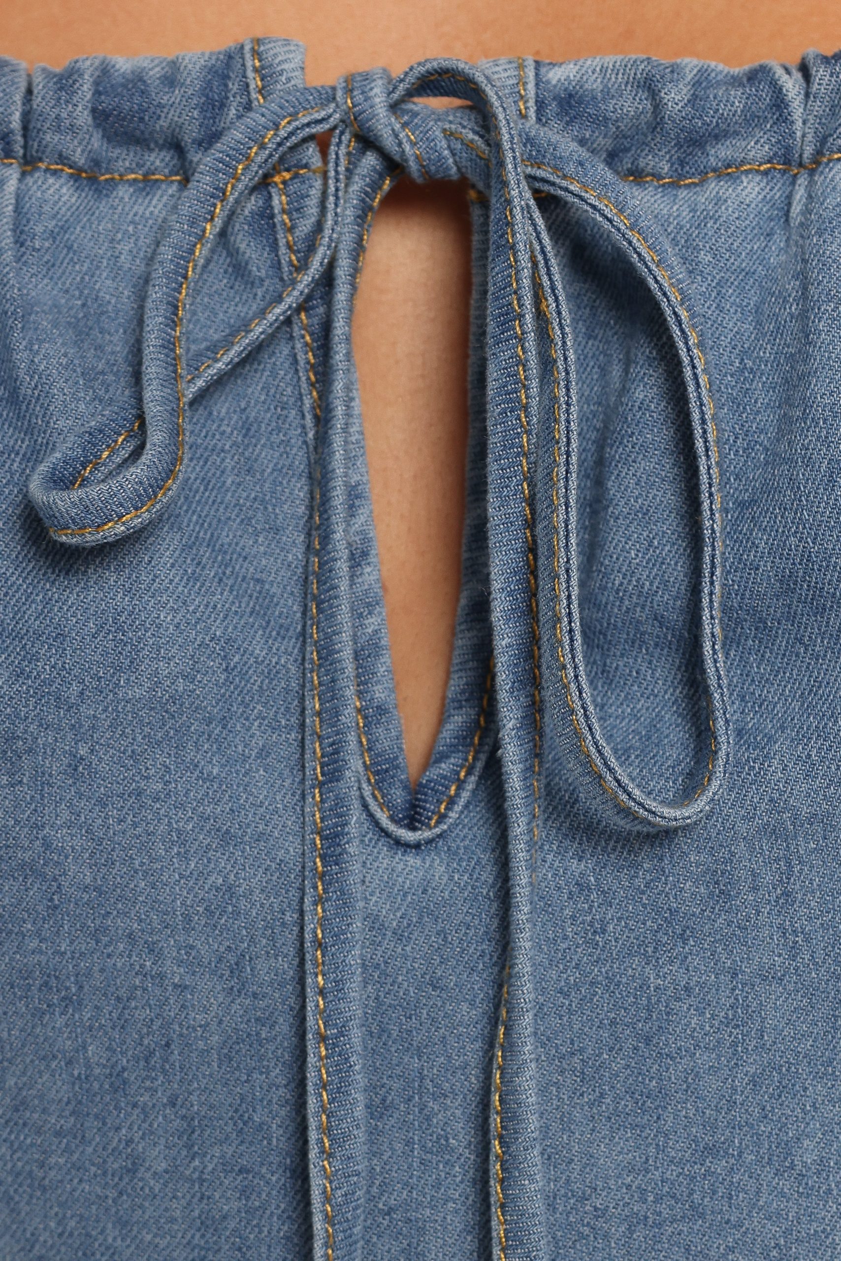 Alliah Jumpsuit - Medium Denim - Image 9