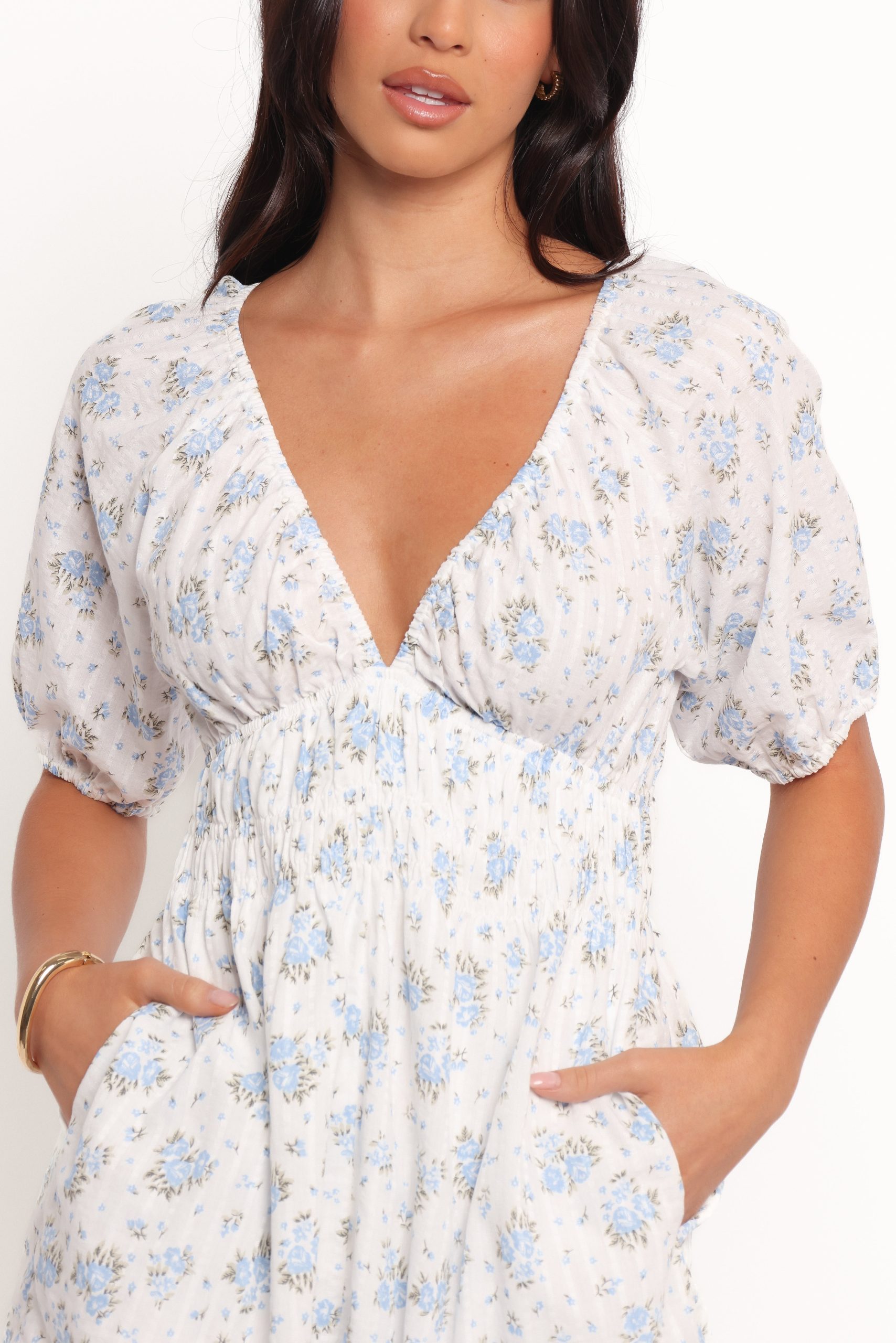 Ashio Romper - Blue Floral - Image 2