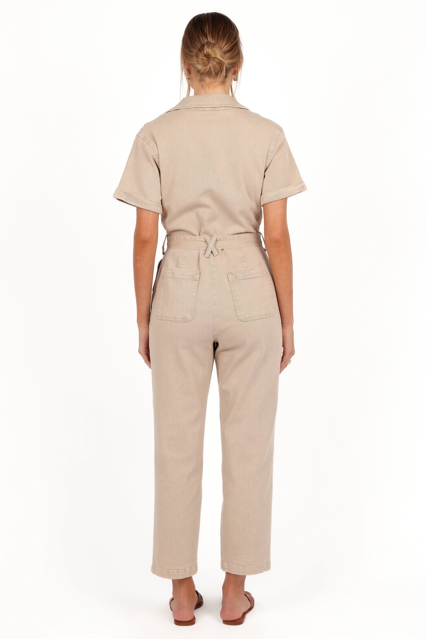 Eleni Jumpsuit - Khaki - Image 5
