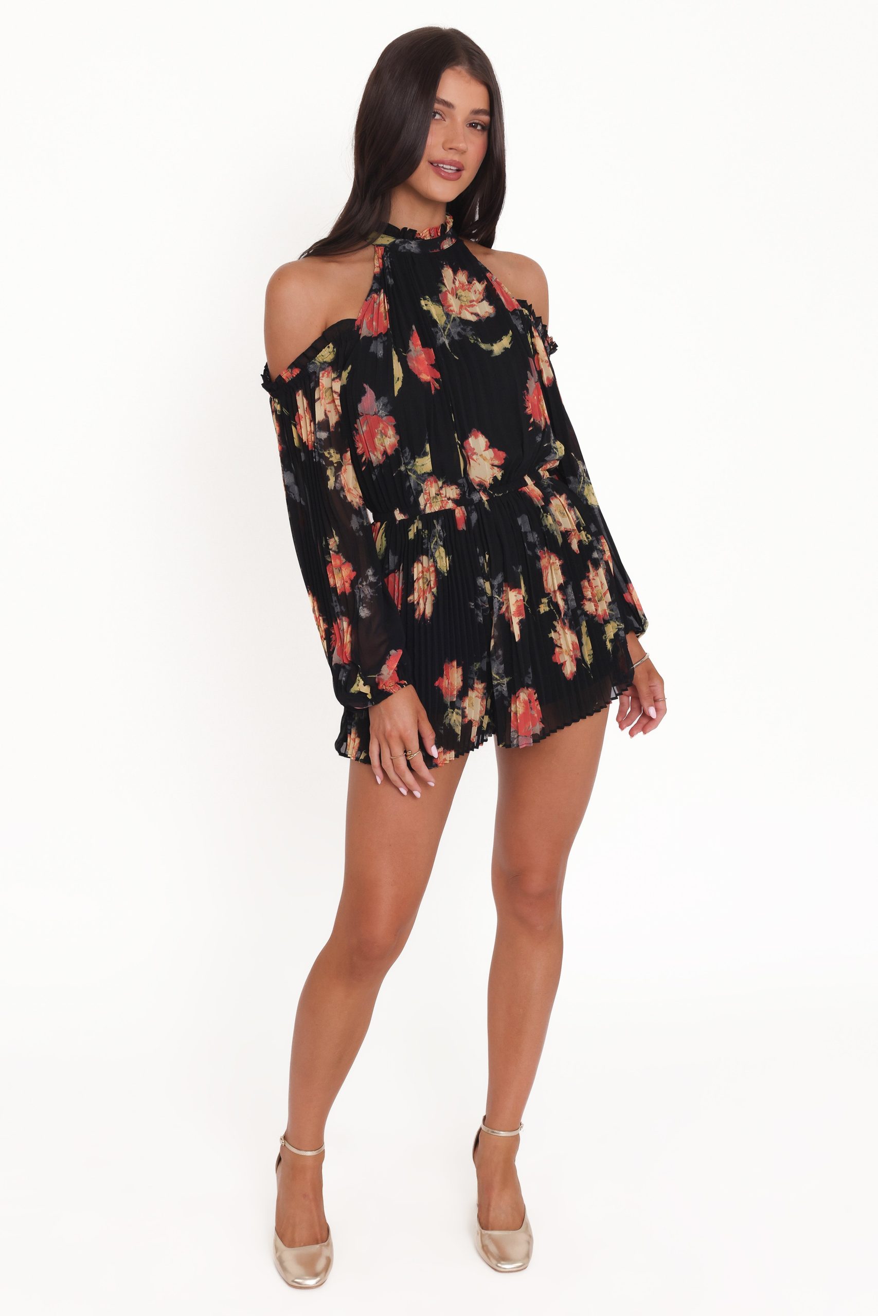 Hillary Romper - Black Floral - Image 6