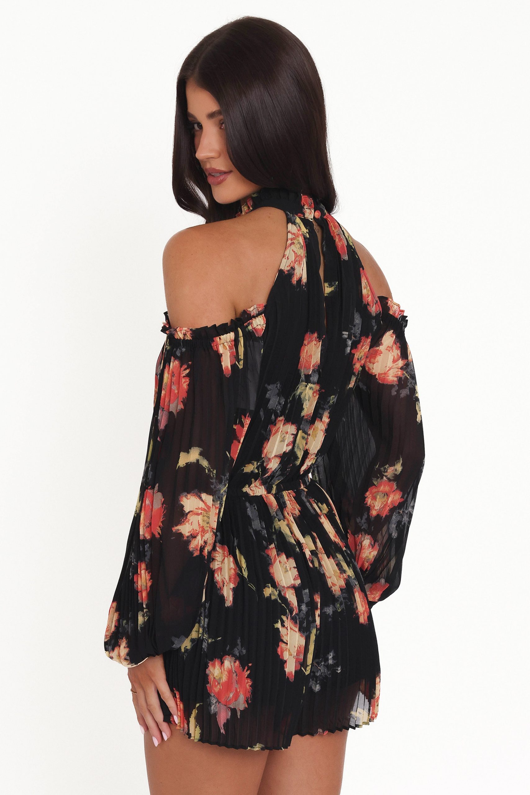 Hillary Romper - Black Floral - Image 5