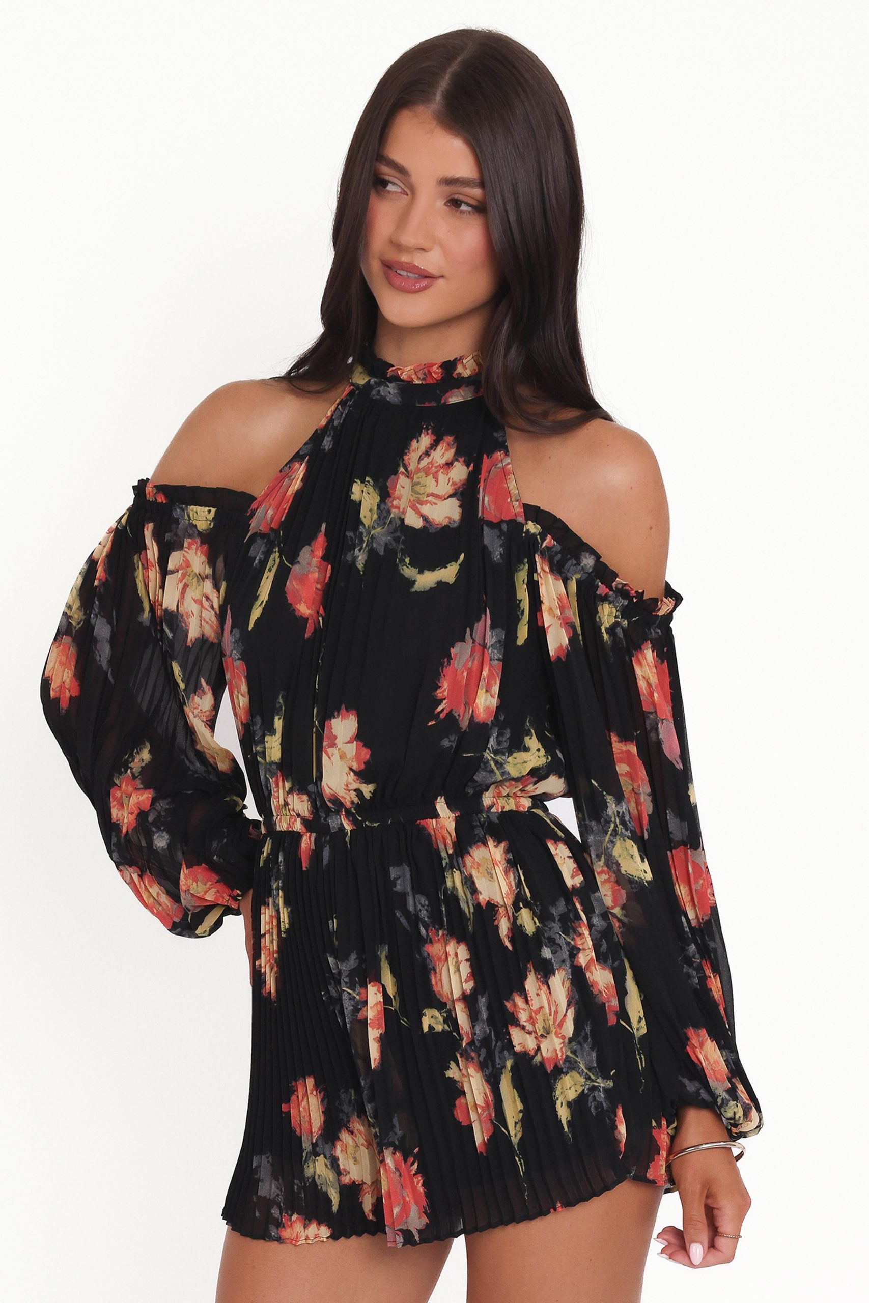 Hillary Romper - Black Floral - Image 4