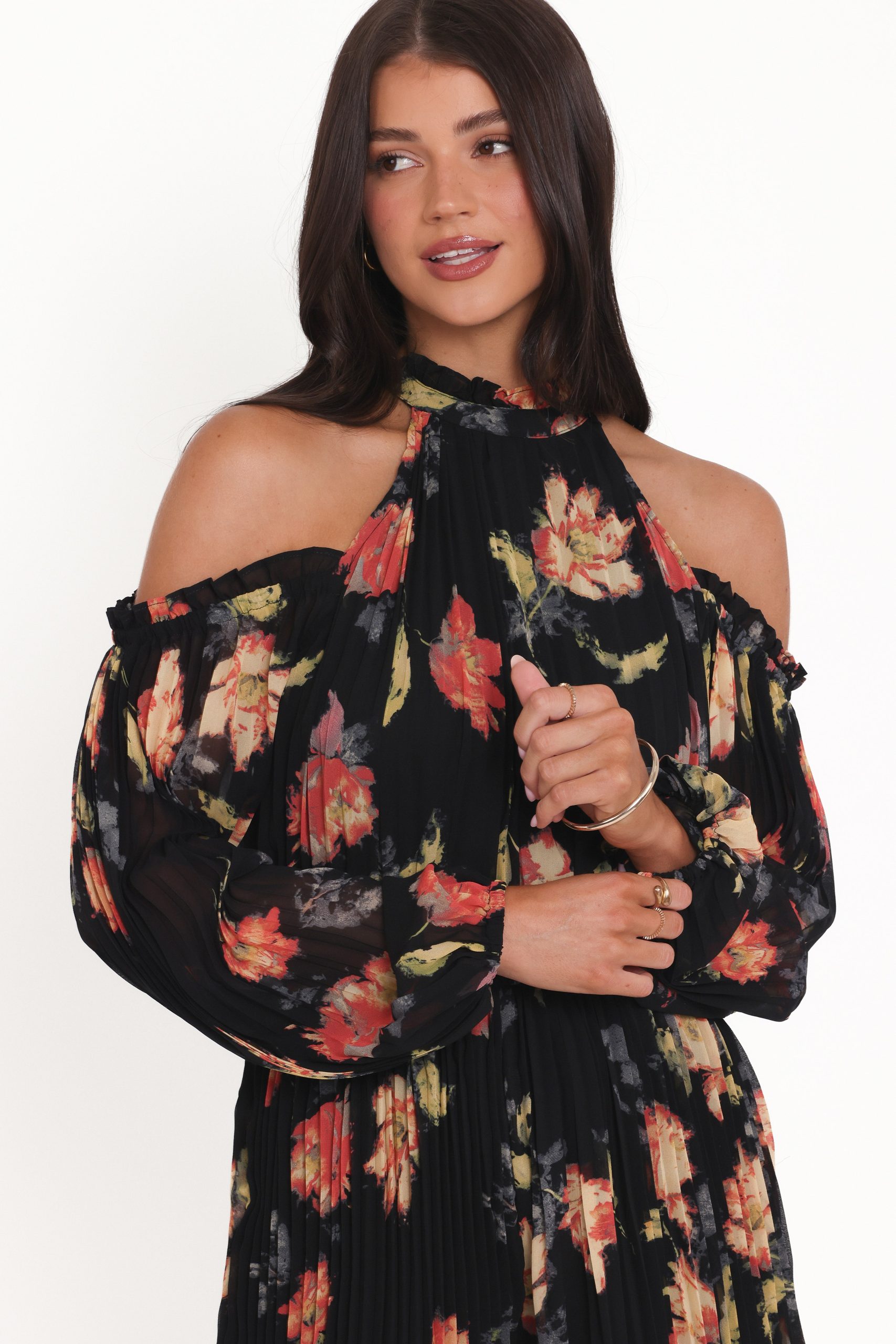 Hillary Romper - Black Floral - Image 3