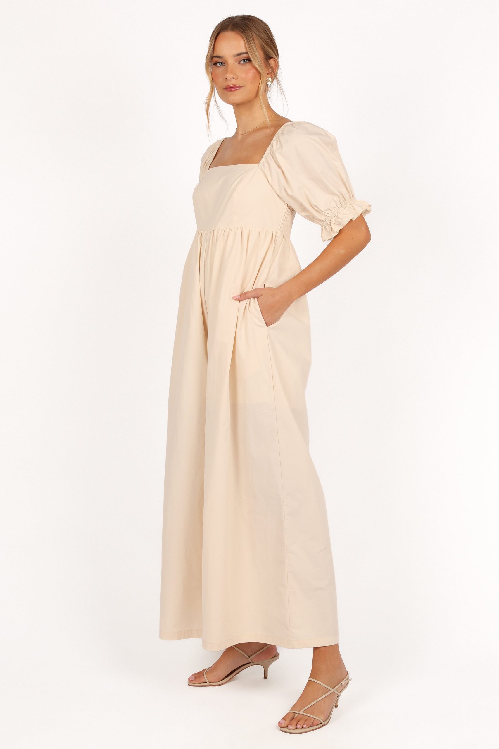 Juliette Jumpsuit - Ecru - Image 4