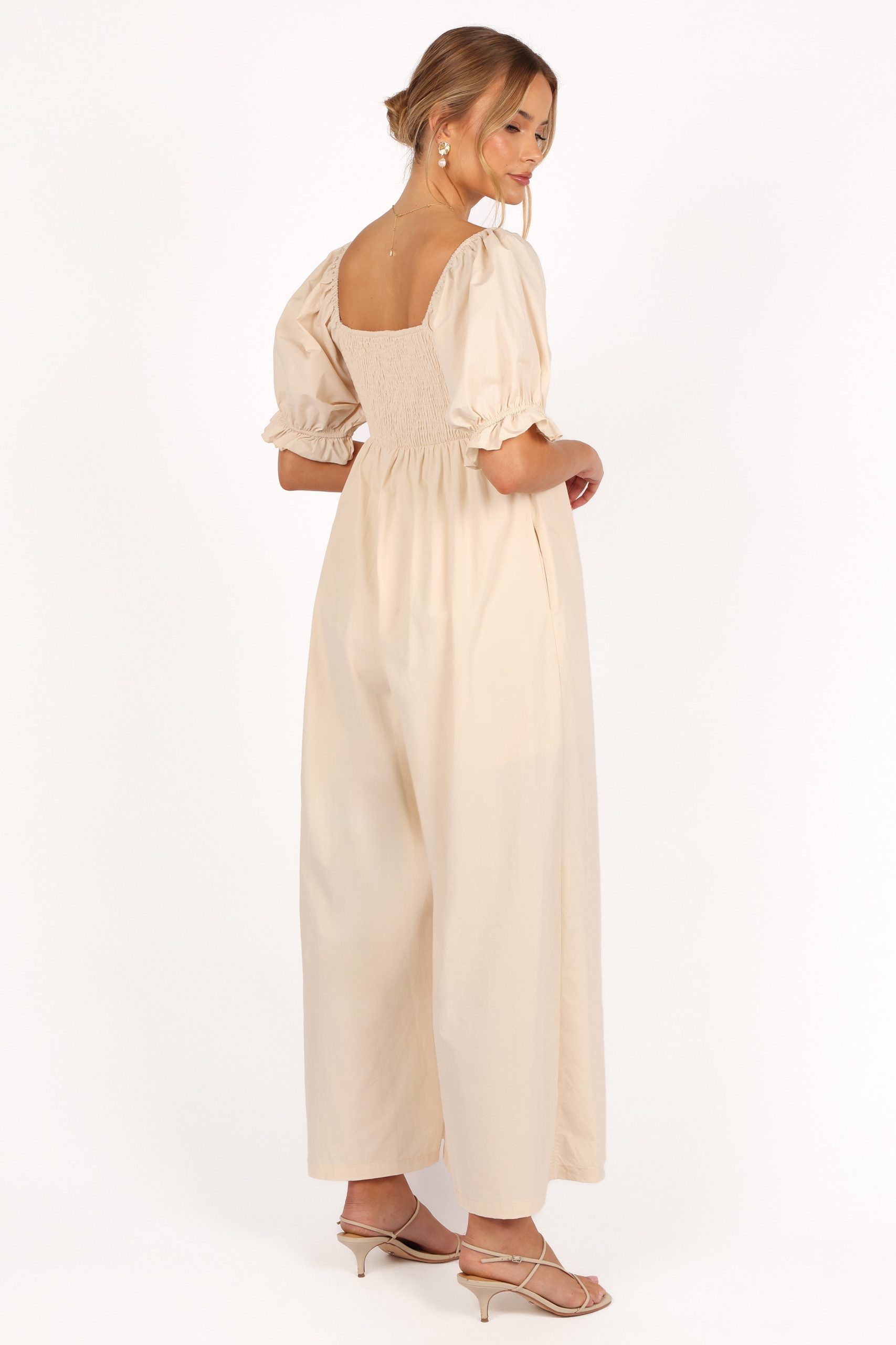 Juliette Jumpsuit - Ecru - Image 5