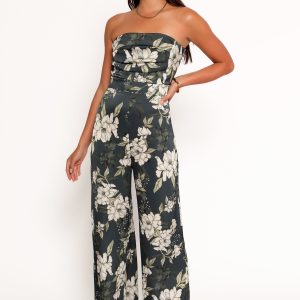 Karina Jumpsuit - Green Multi