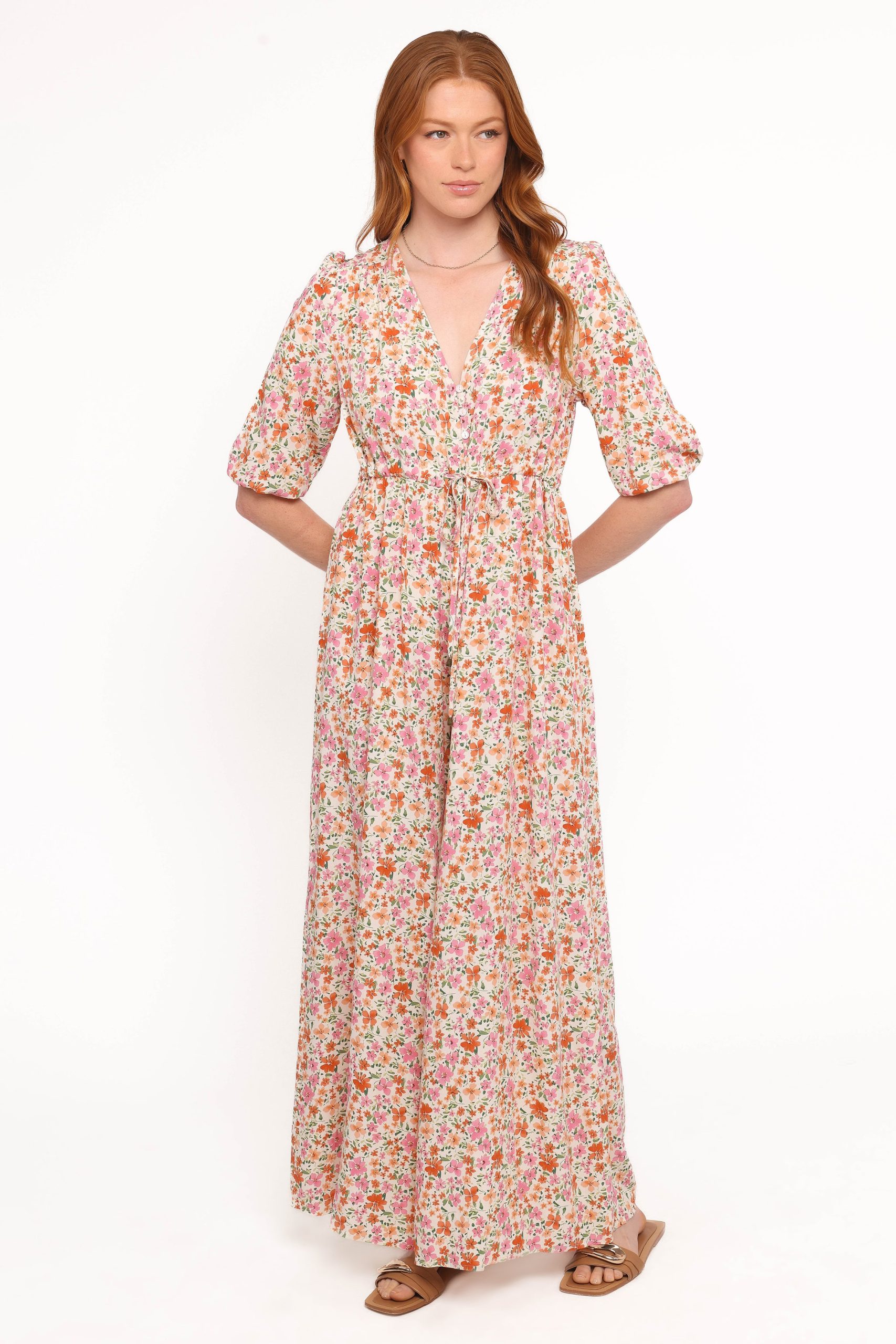 Kelda Jumpsuit - Beige - Image 5