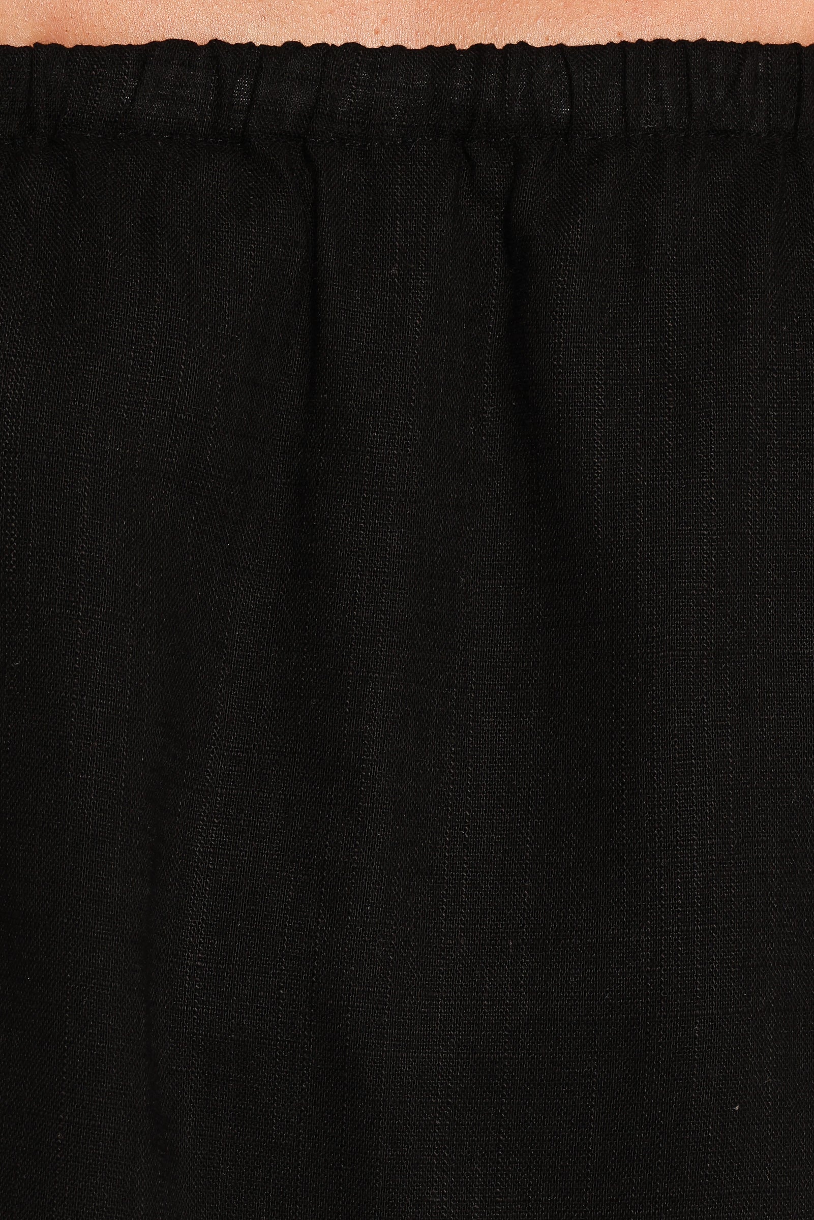 Kristia Strapless Romper - Black - Image 7