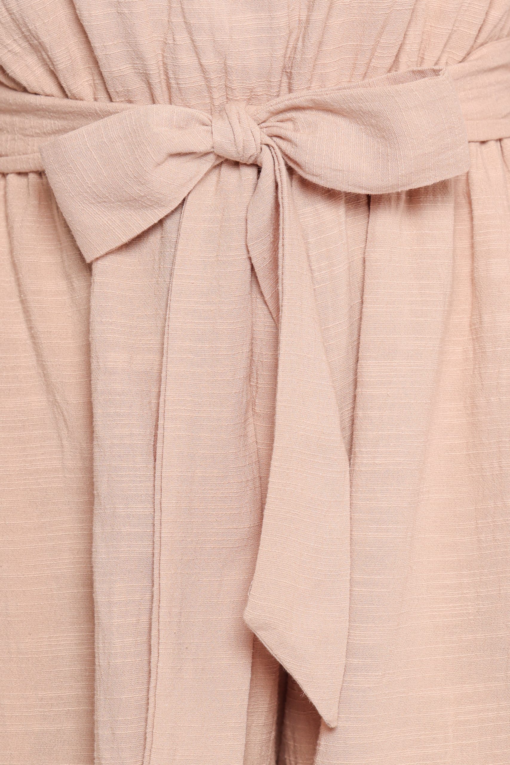 Levana One Shoulder Romper - Beige - Image 7