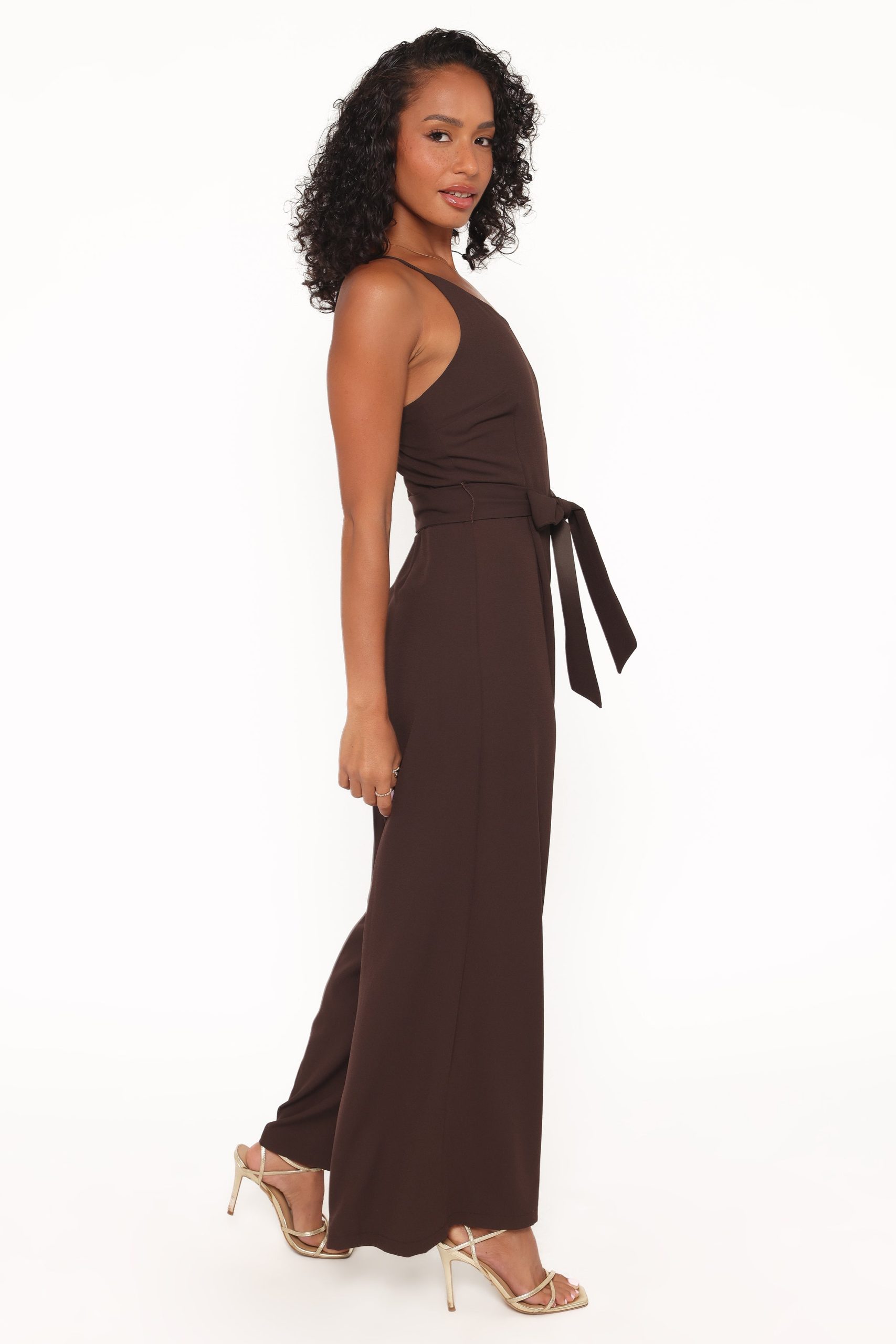 Leyton Jumpsuit - Chocolate Brown - Image 3