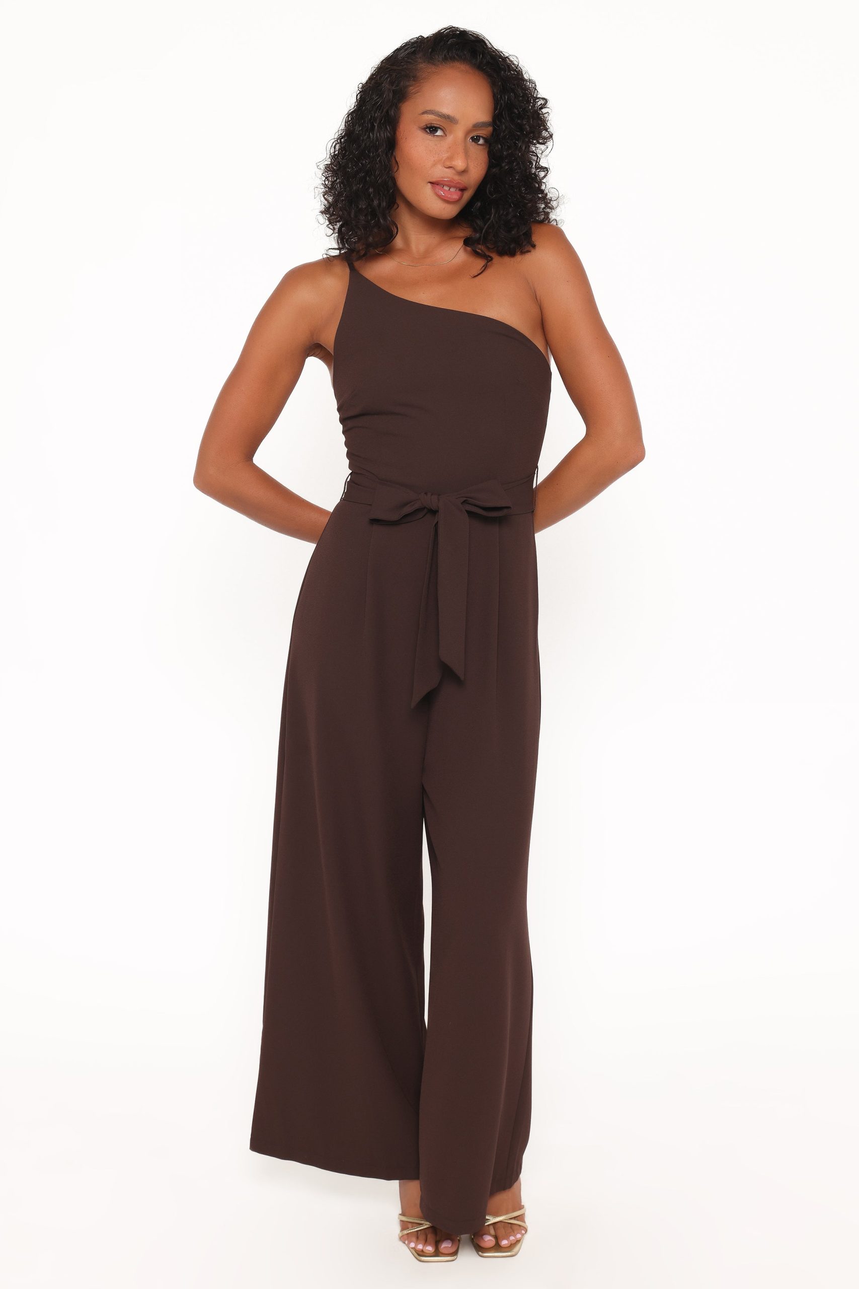 Leyton Jumpsuit - Chocolate Brown - Image 5
