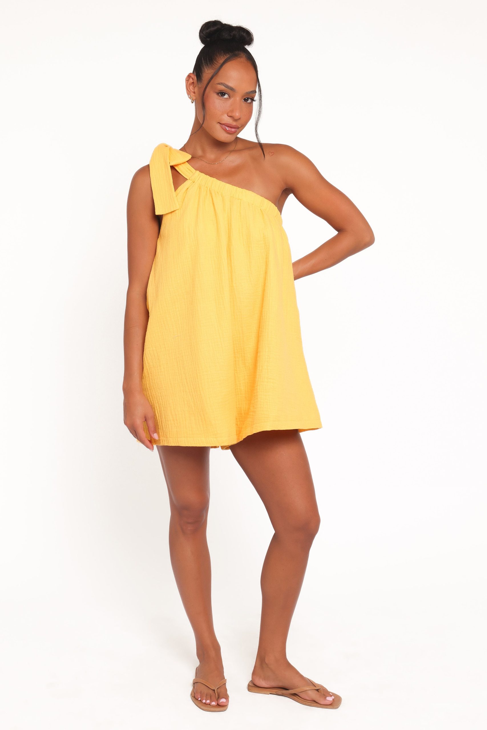 Miffy One Shoulder Romper - Mango - Image 3