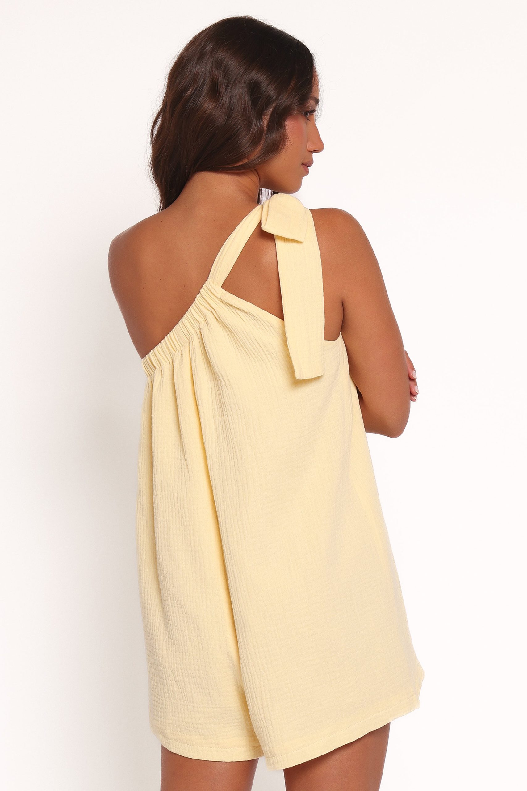 Miffy One Shoulder Romper - Yellow - Image 5