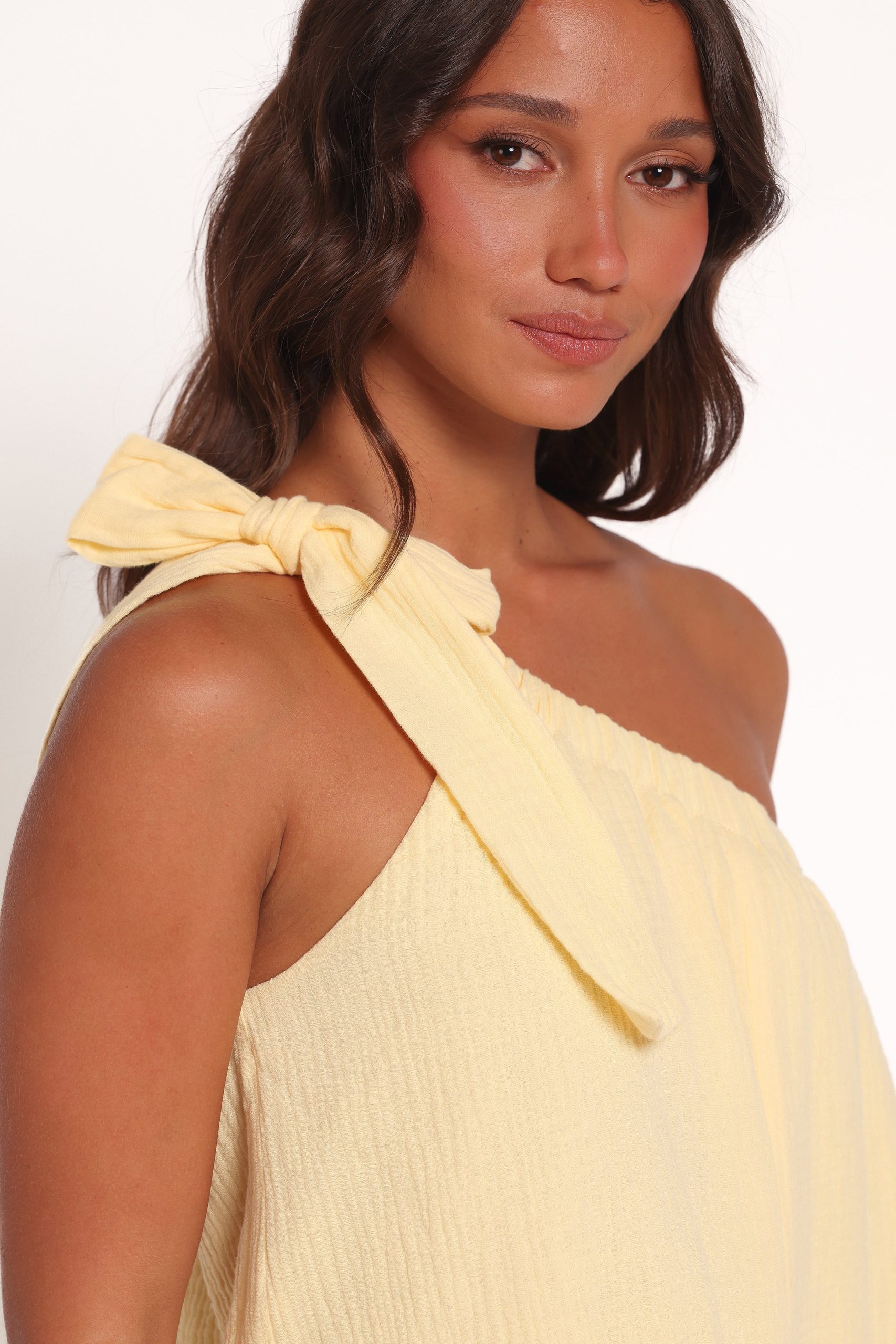 Miffy One Shoulder Romper - Yellow - Image 3