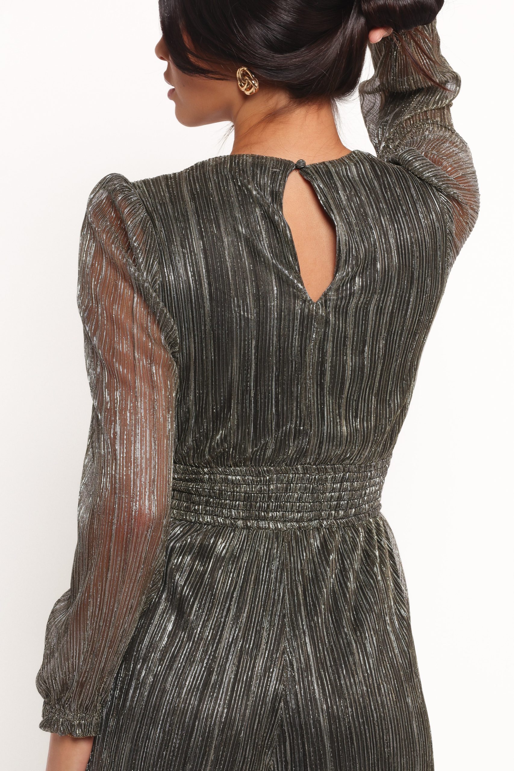 Mossie Long Sleeve Jumpsuit - Moonlight Gold - Image 6