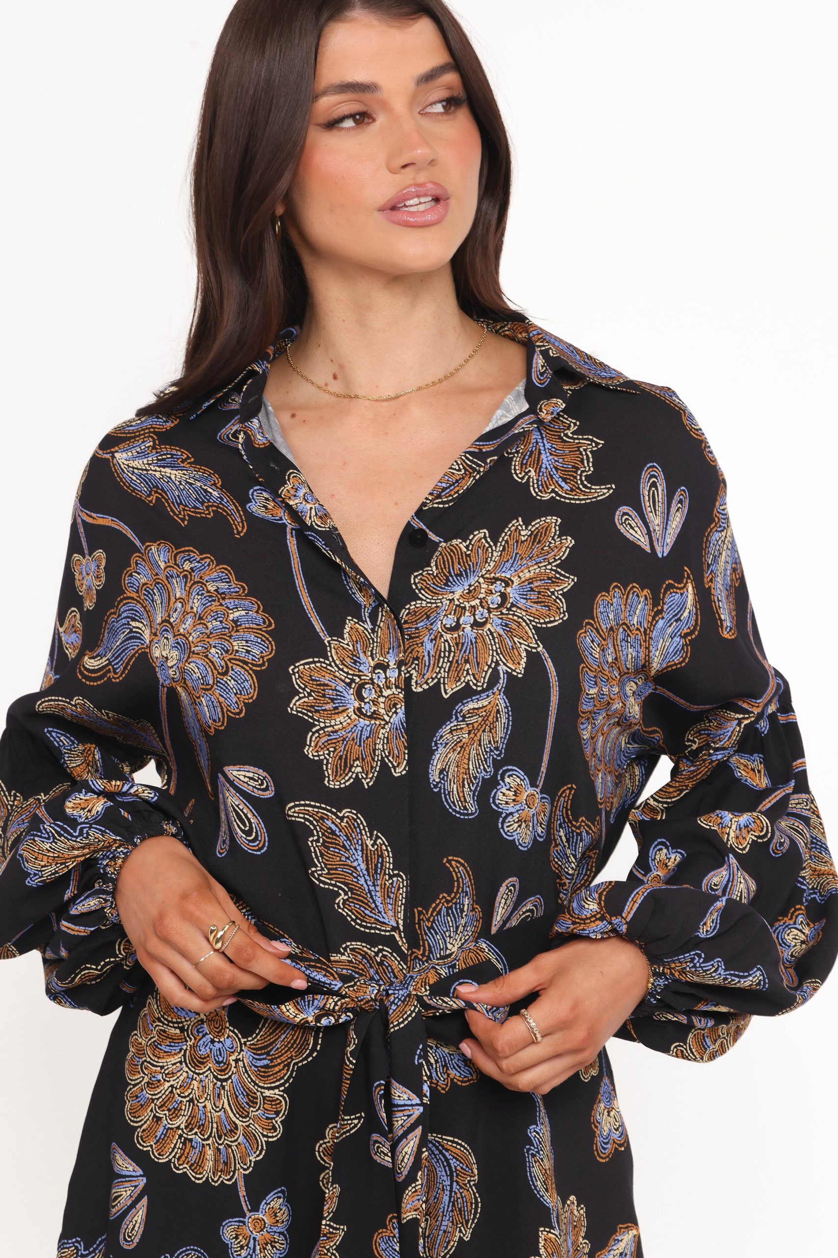 Pali Romper - Black Floral - Image 2