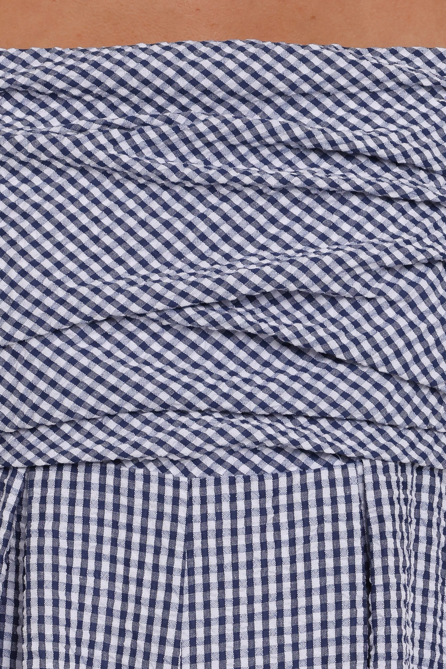 Pricilla Jumpsuit - Blue Gingham - Image 6