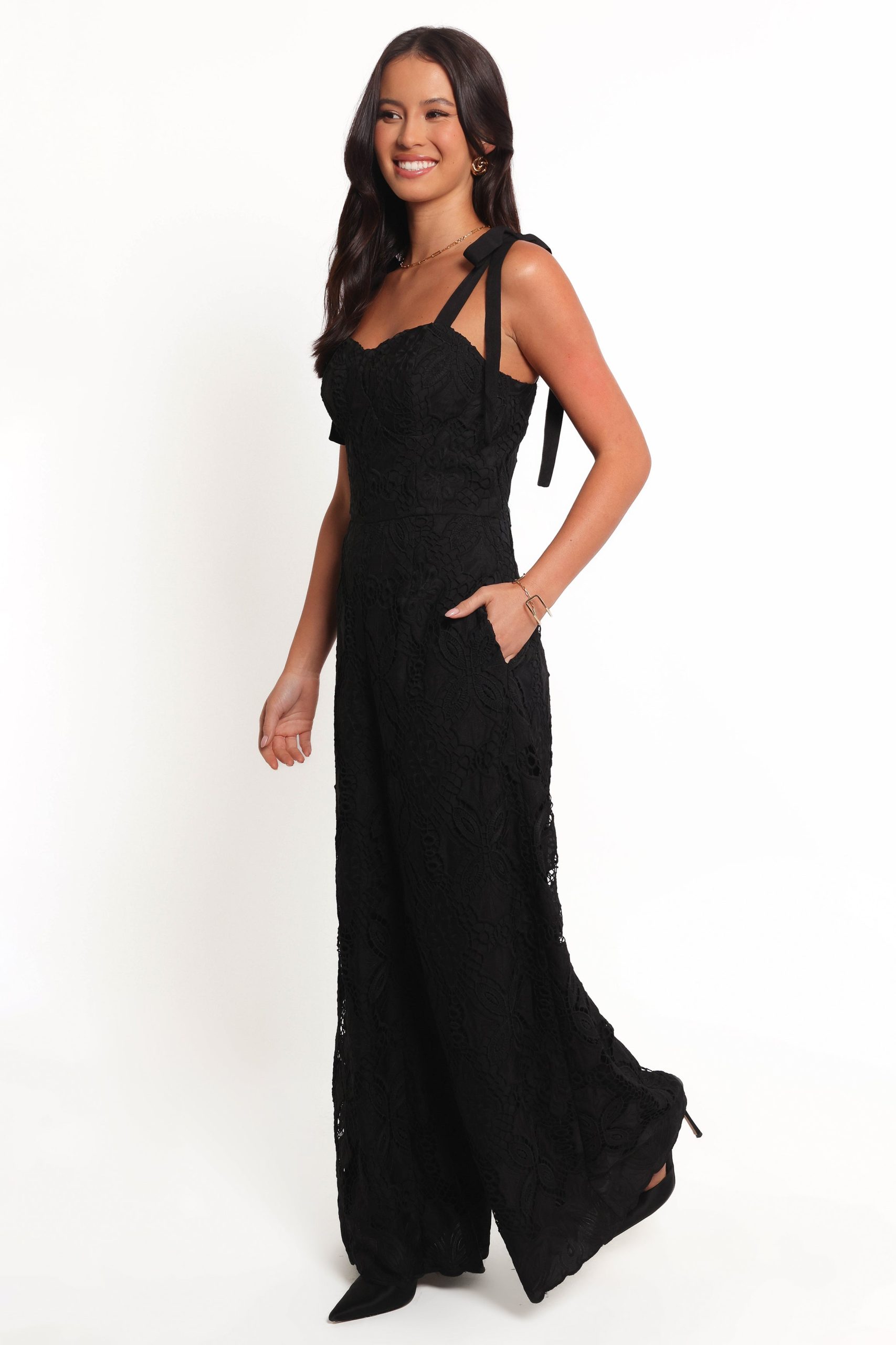 Raya Jumpsuit - Black - Image 3
