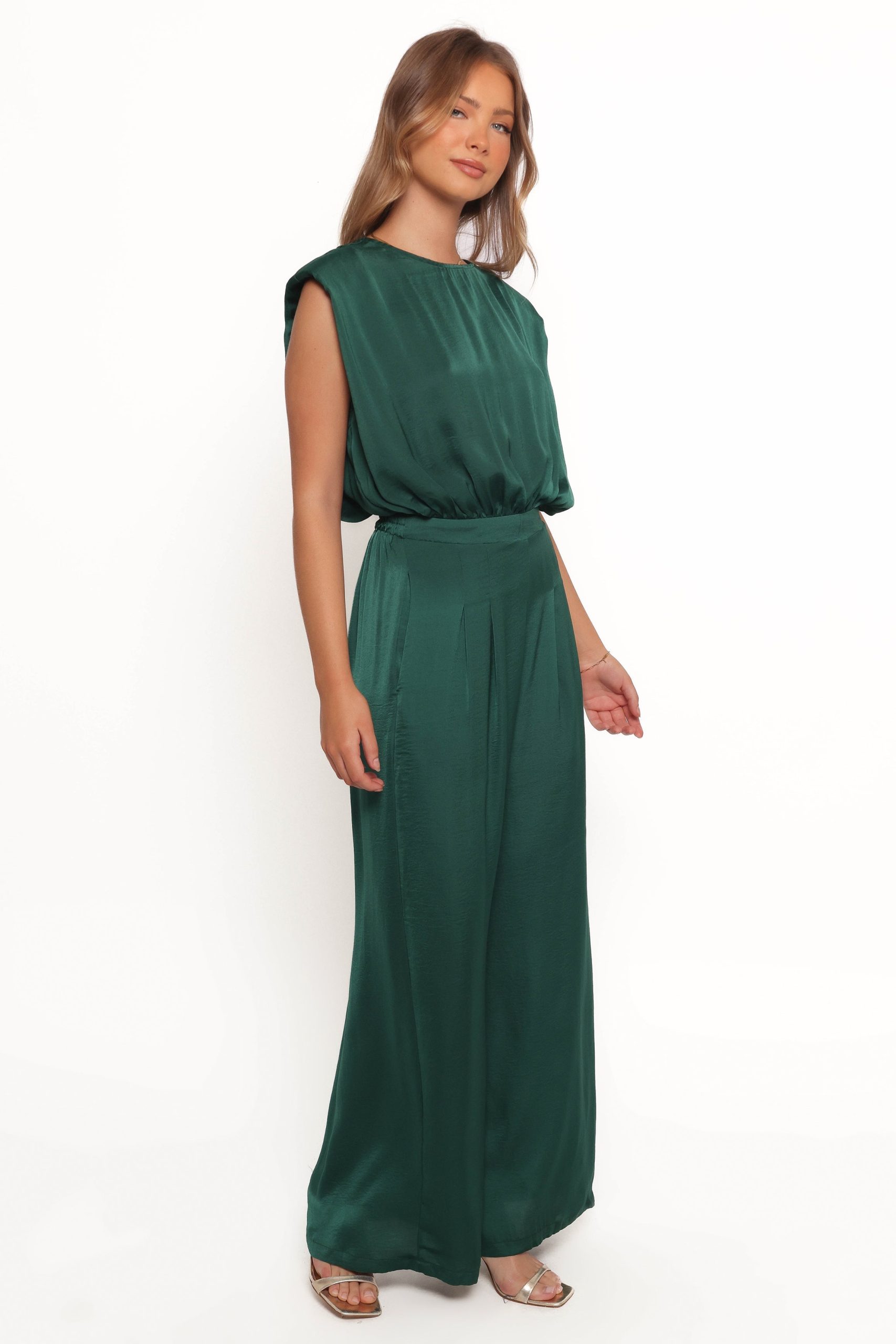 Rema Jumpsuit - Dark Green - Image 4