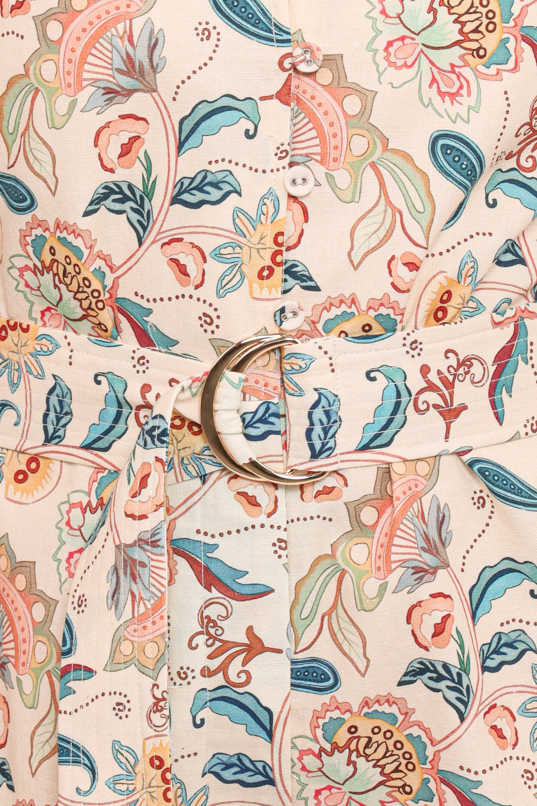 Soul Belted Romper - Paisley - Image 6