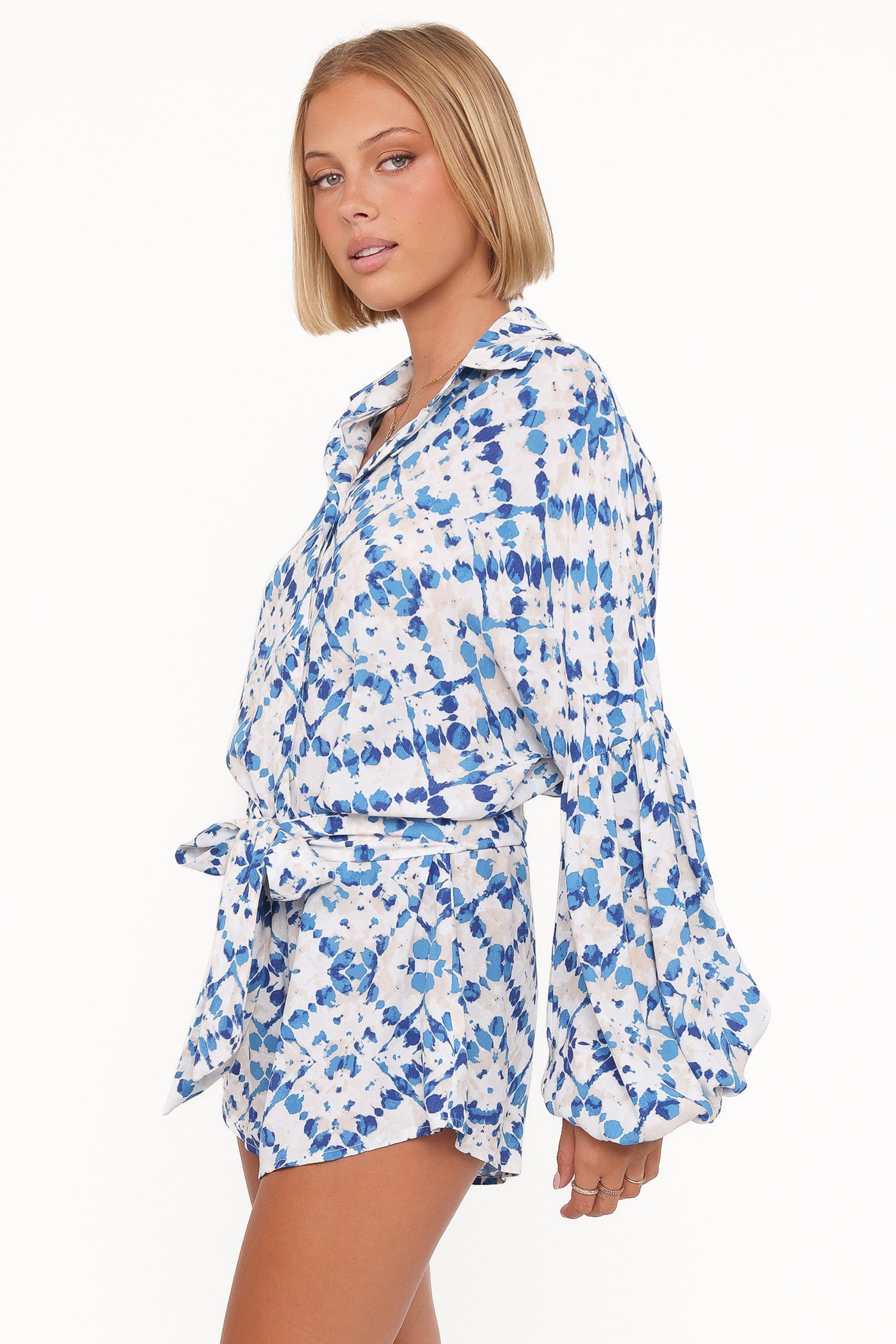 Tansy Romper - Blue Diamond - Image 3