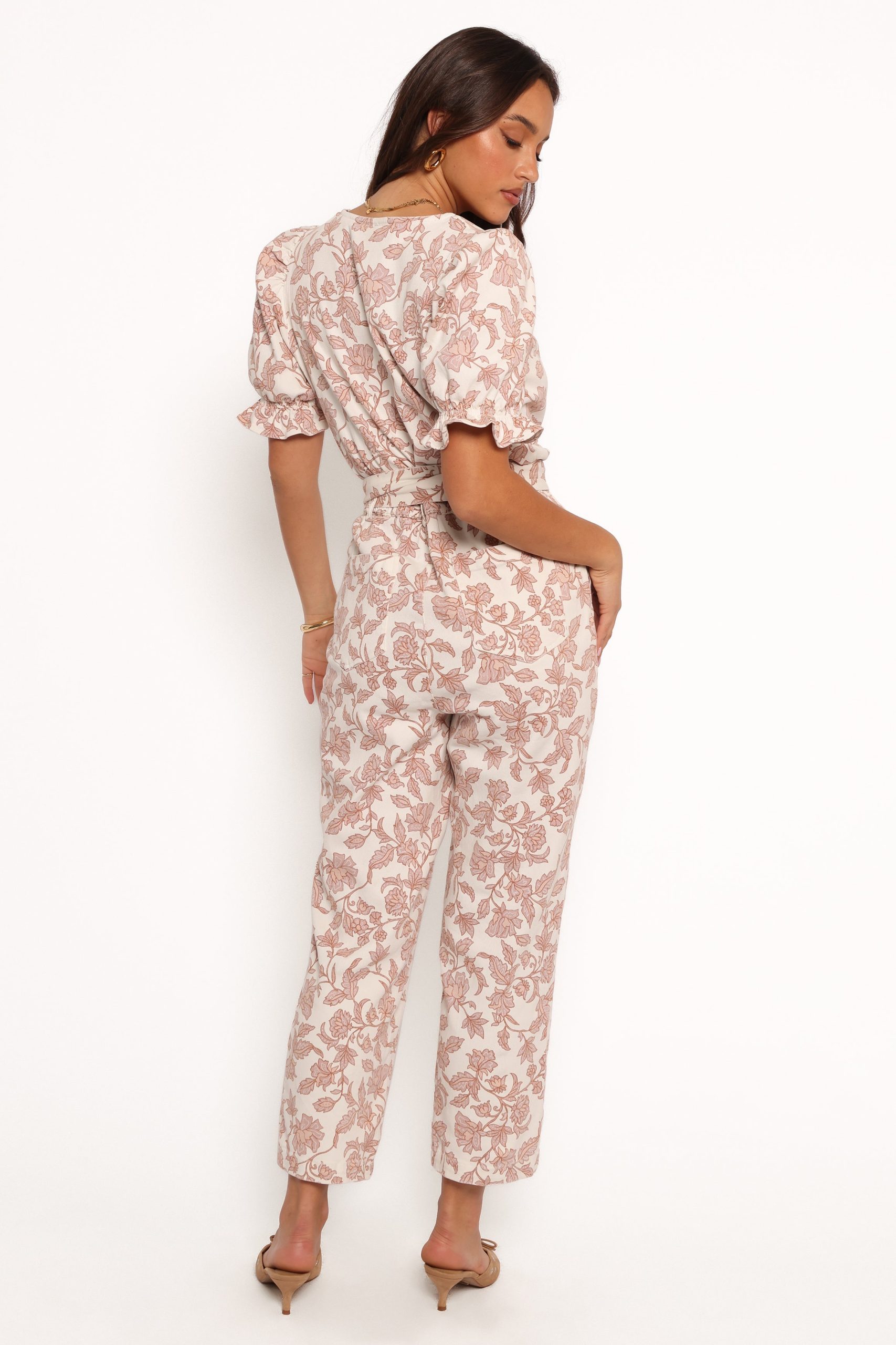 Valerie Jumpsuit - Ivory Tan - Image 4