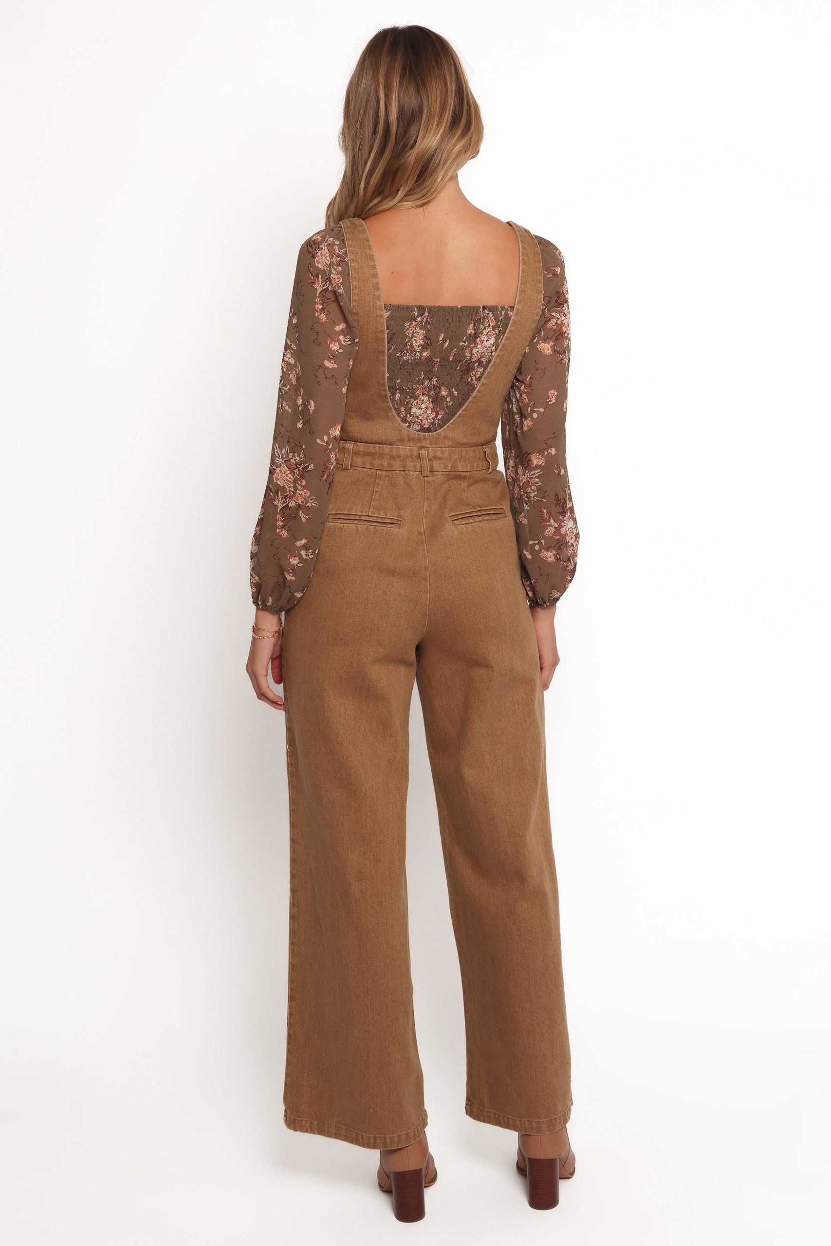 Vieve Jumpsuit - Brown - Image 4