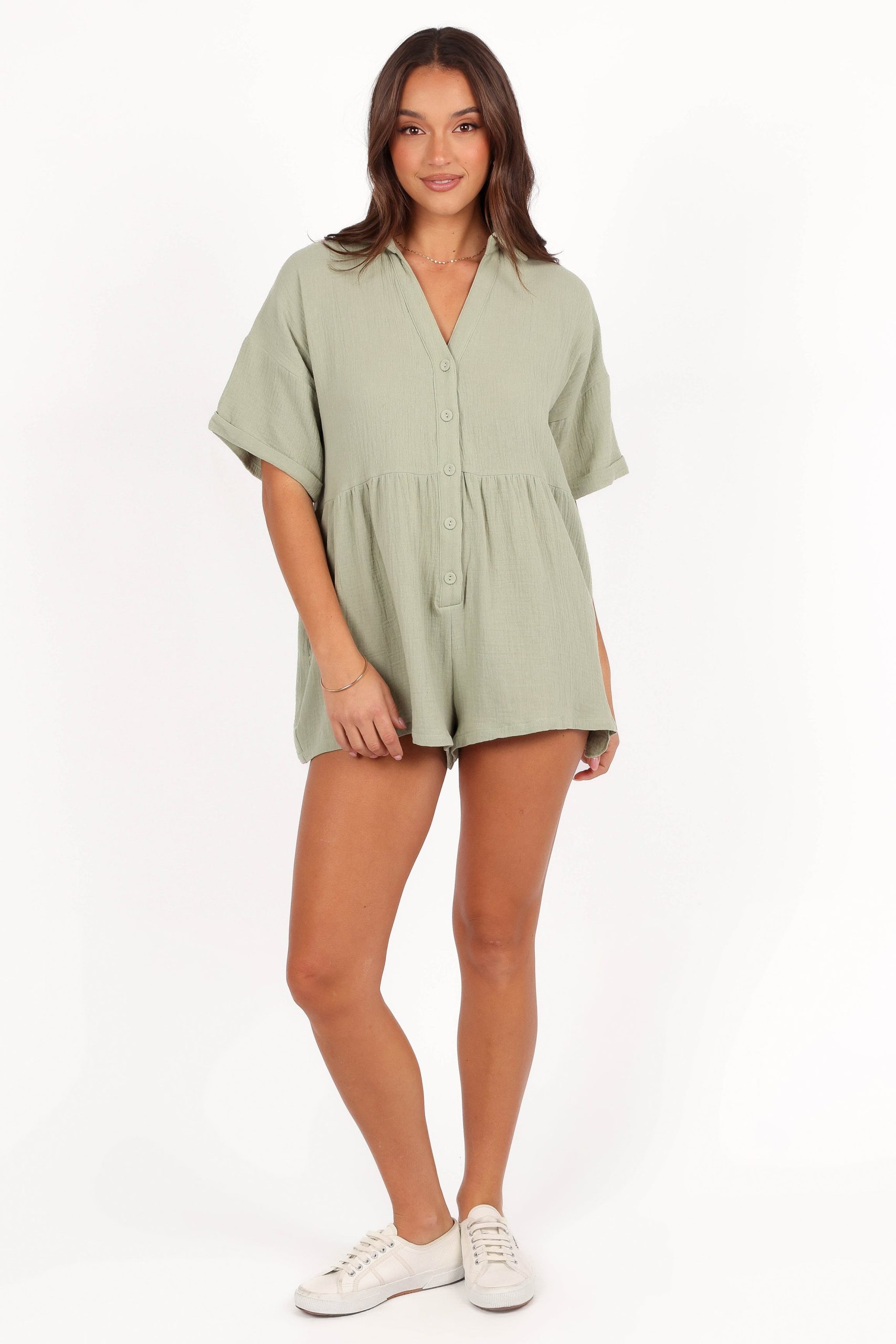 Winny Romper - Sage Green - Image 3