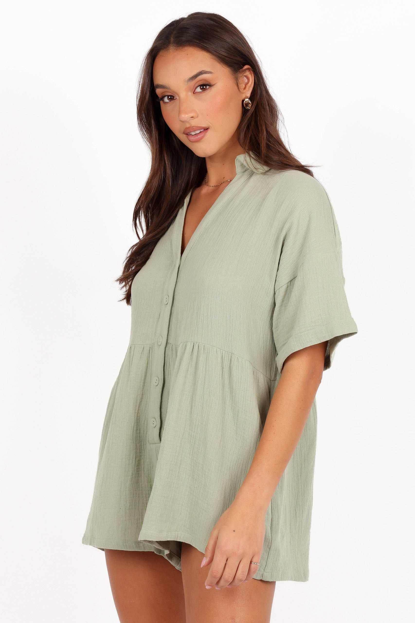 Winny Romper - Sage Green - Image 4
