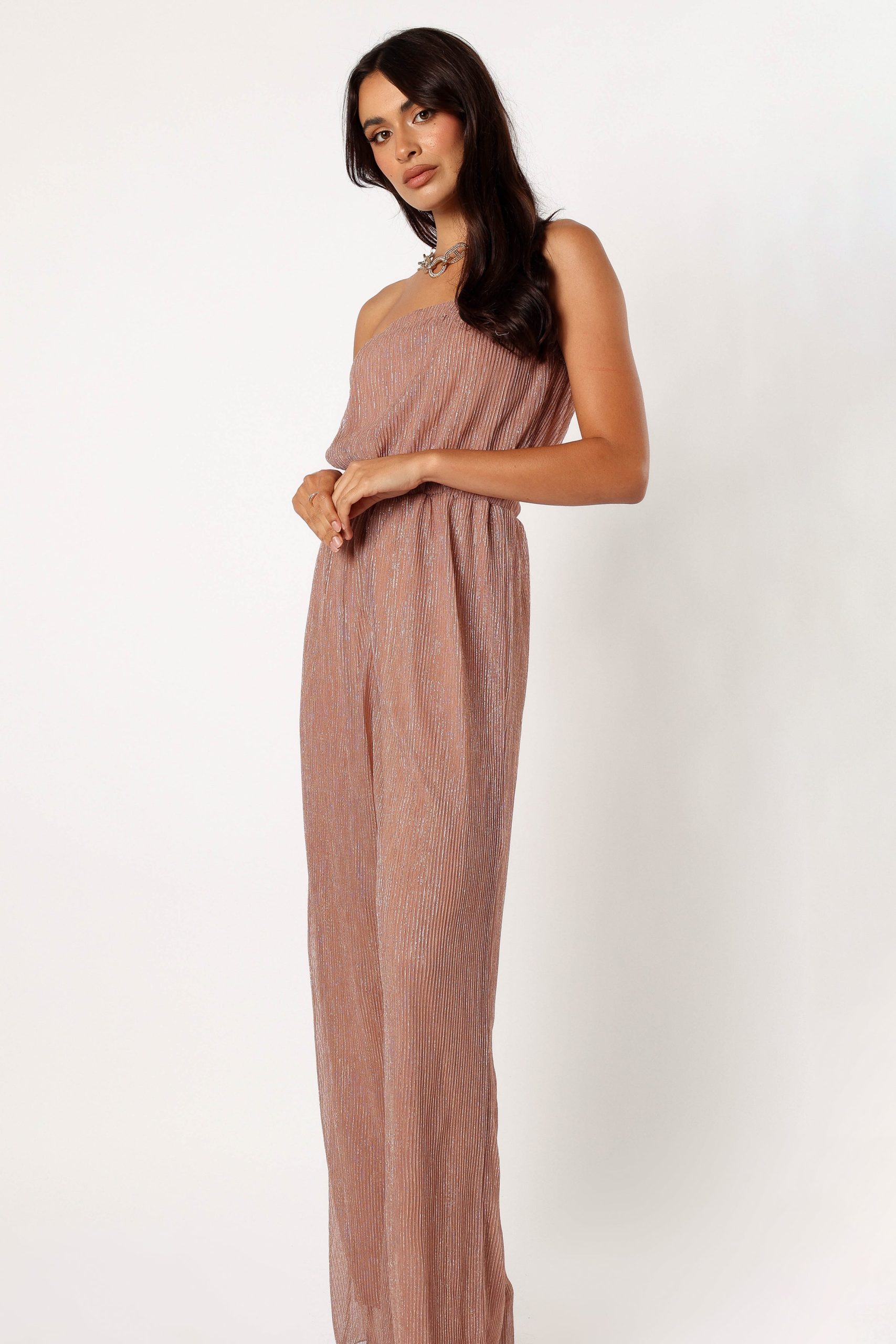 Callie Jumpsuit - Rose Gold - Image 2