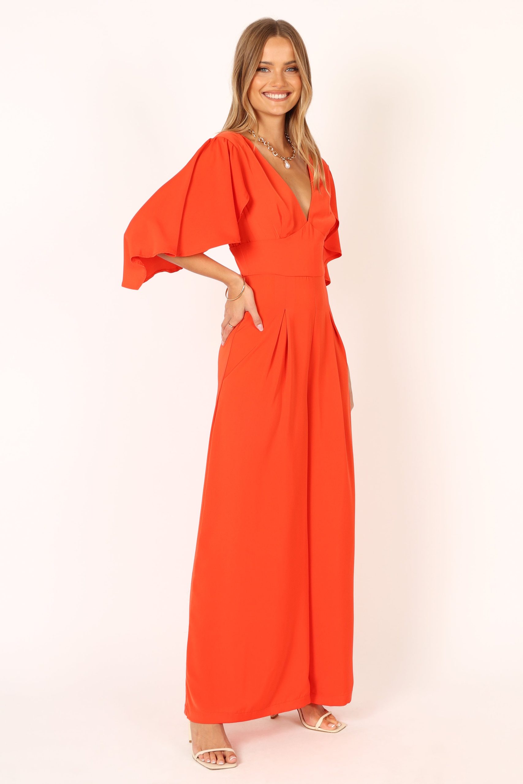 Carla Jumpsuit - Red - Image 4