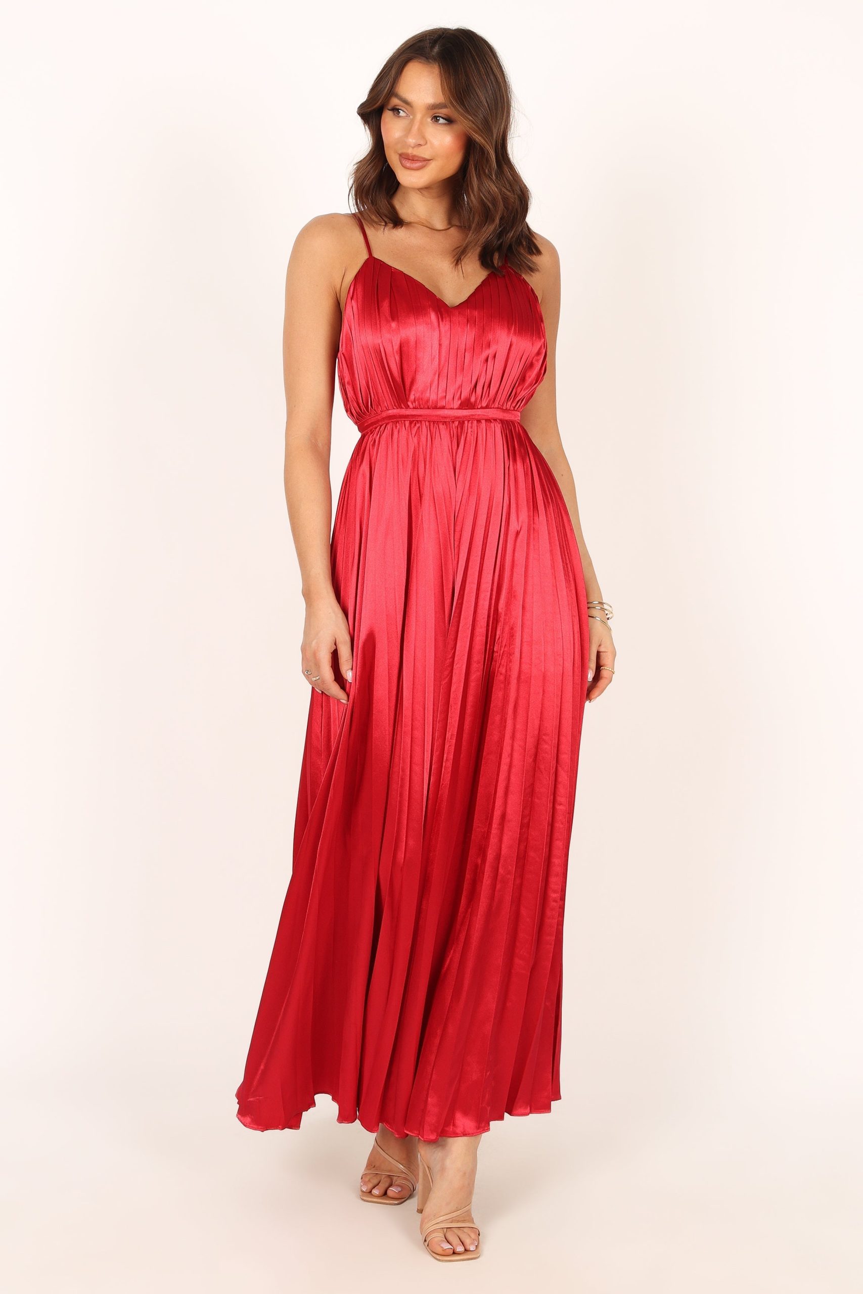 Eden Wide Leg Jumpsuit - Red - Image 6