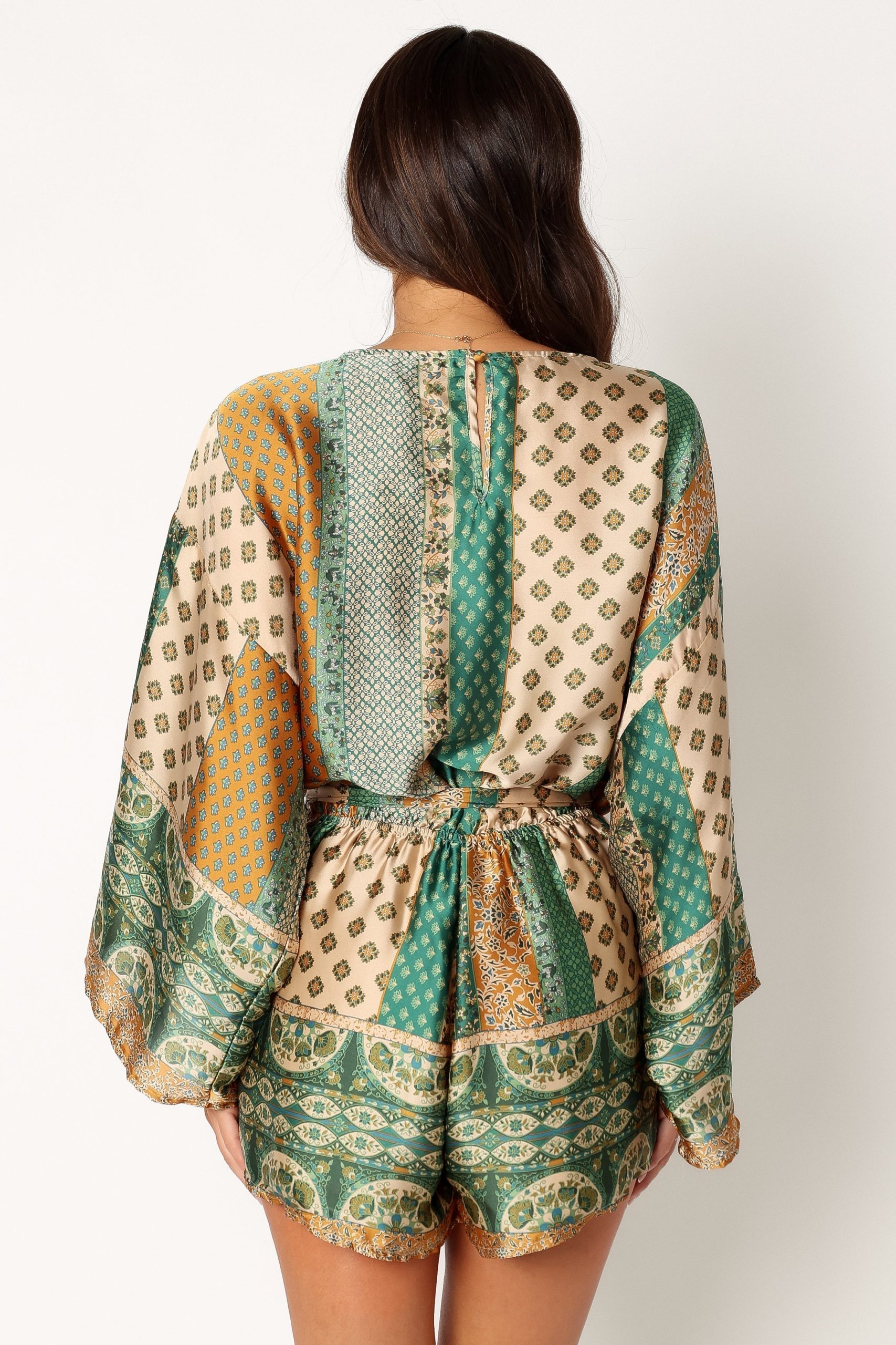 Elyse Romper - Green - Image 4