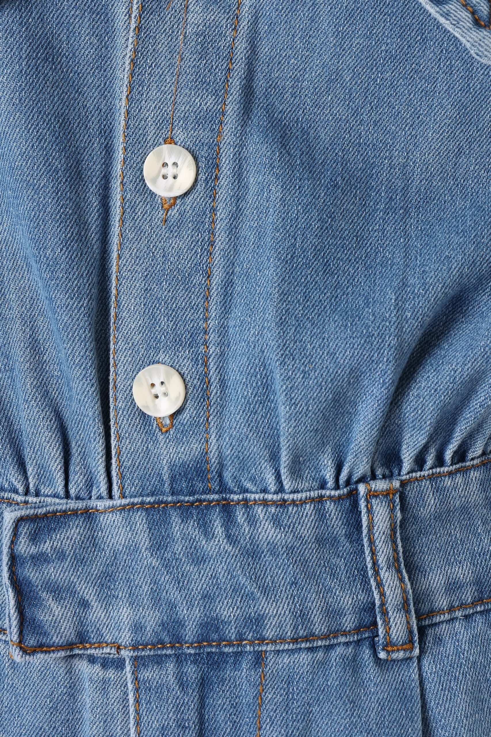 Harry Romper - Medium Denim - Image 7