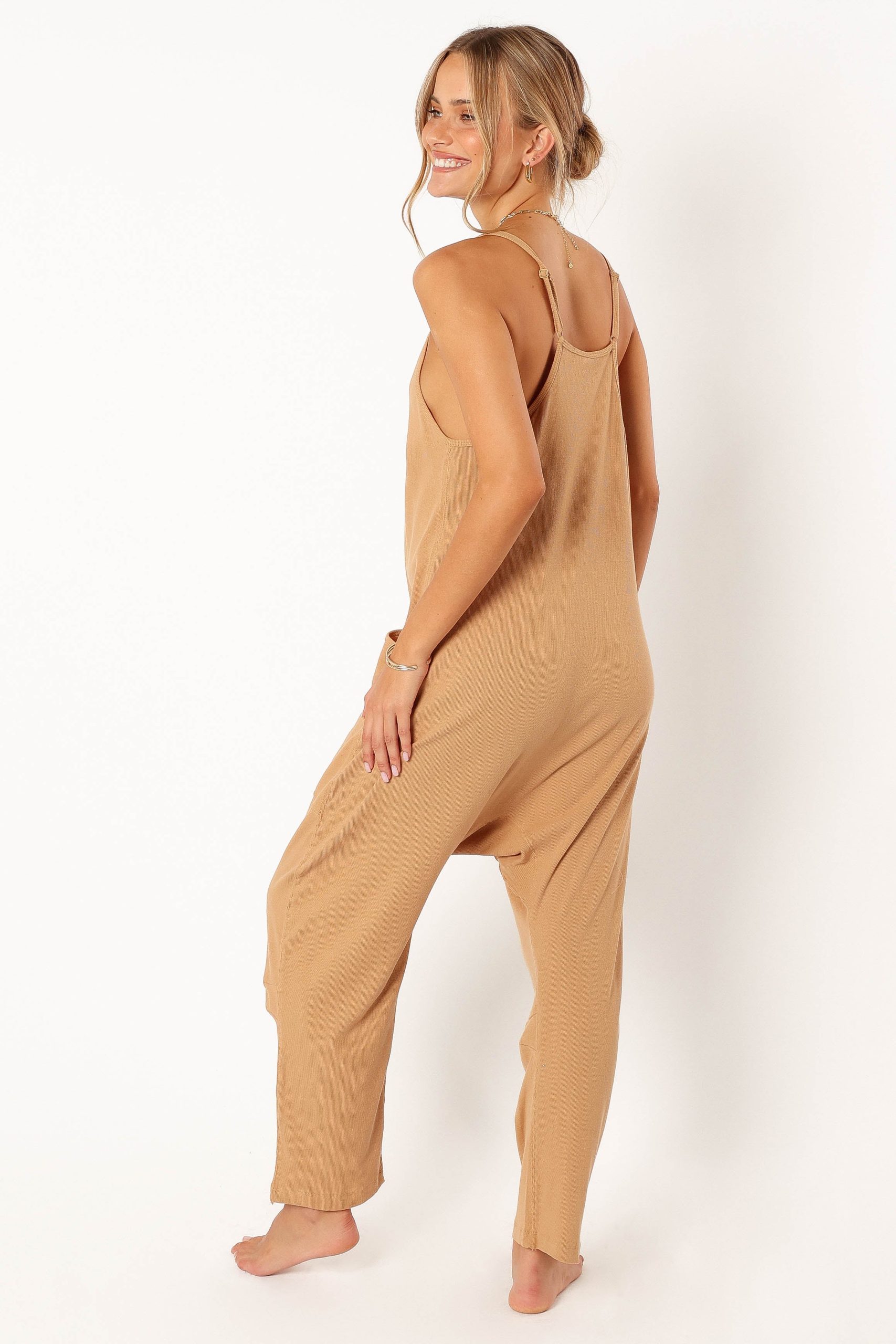 Kenny Jumpsuit - Tan - Image 9