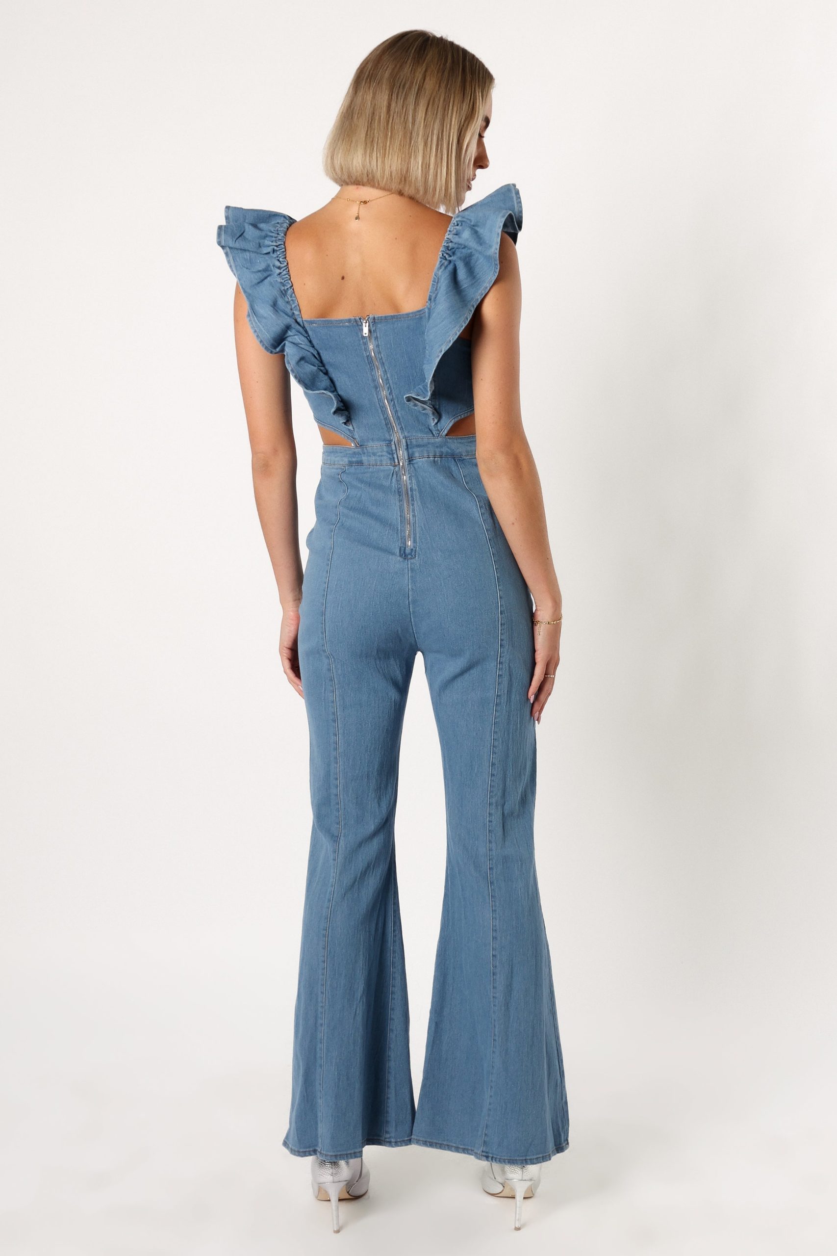 Kimmie Jumpsuit - Medium Denim - Image 3