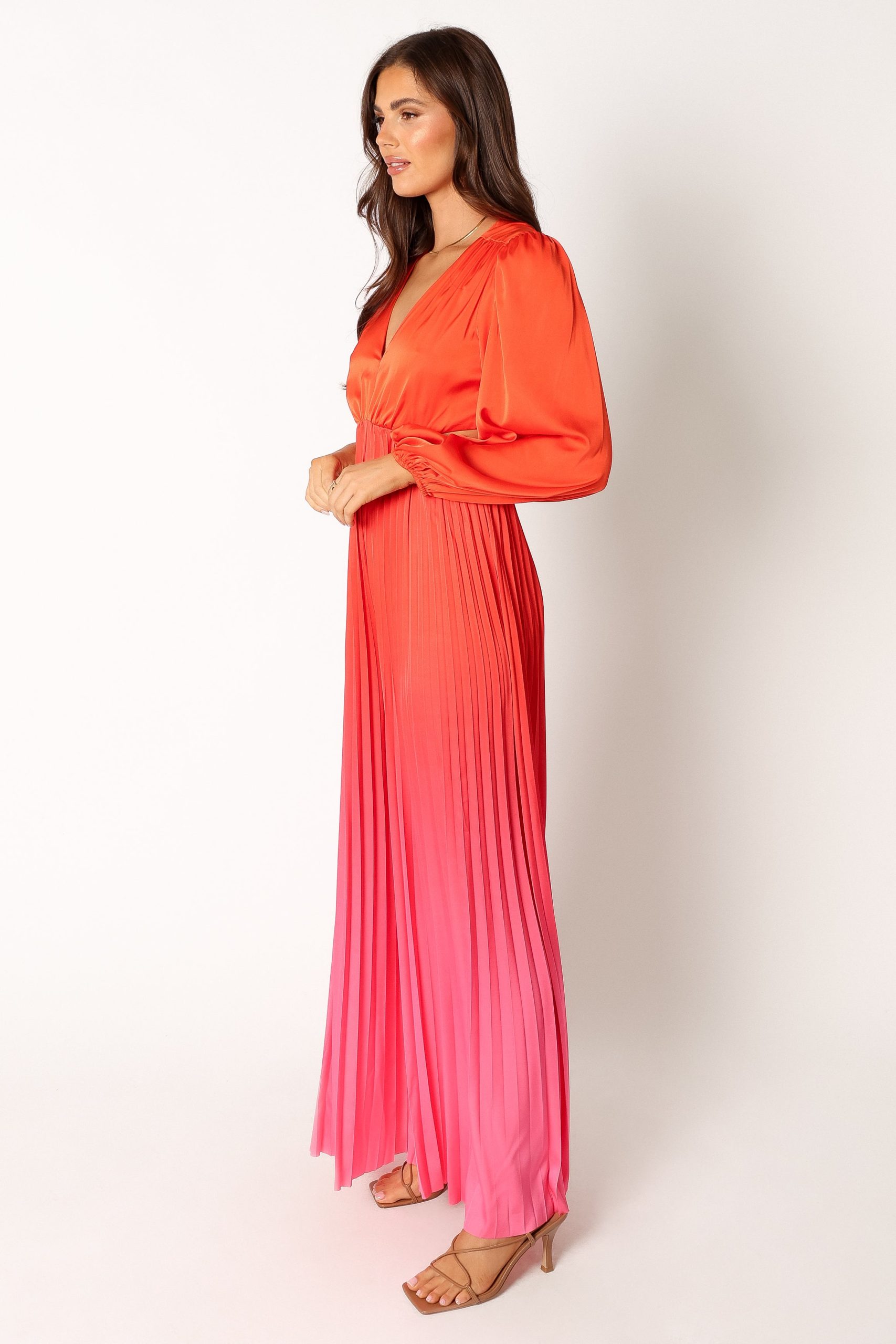 Krista Gradient Jumpsuit - Red - Image 3