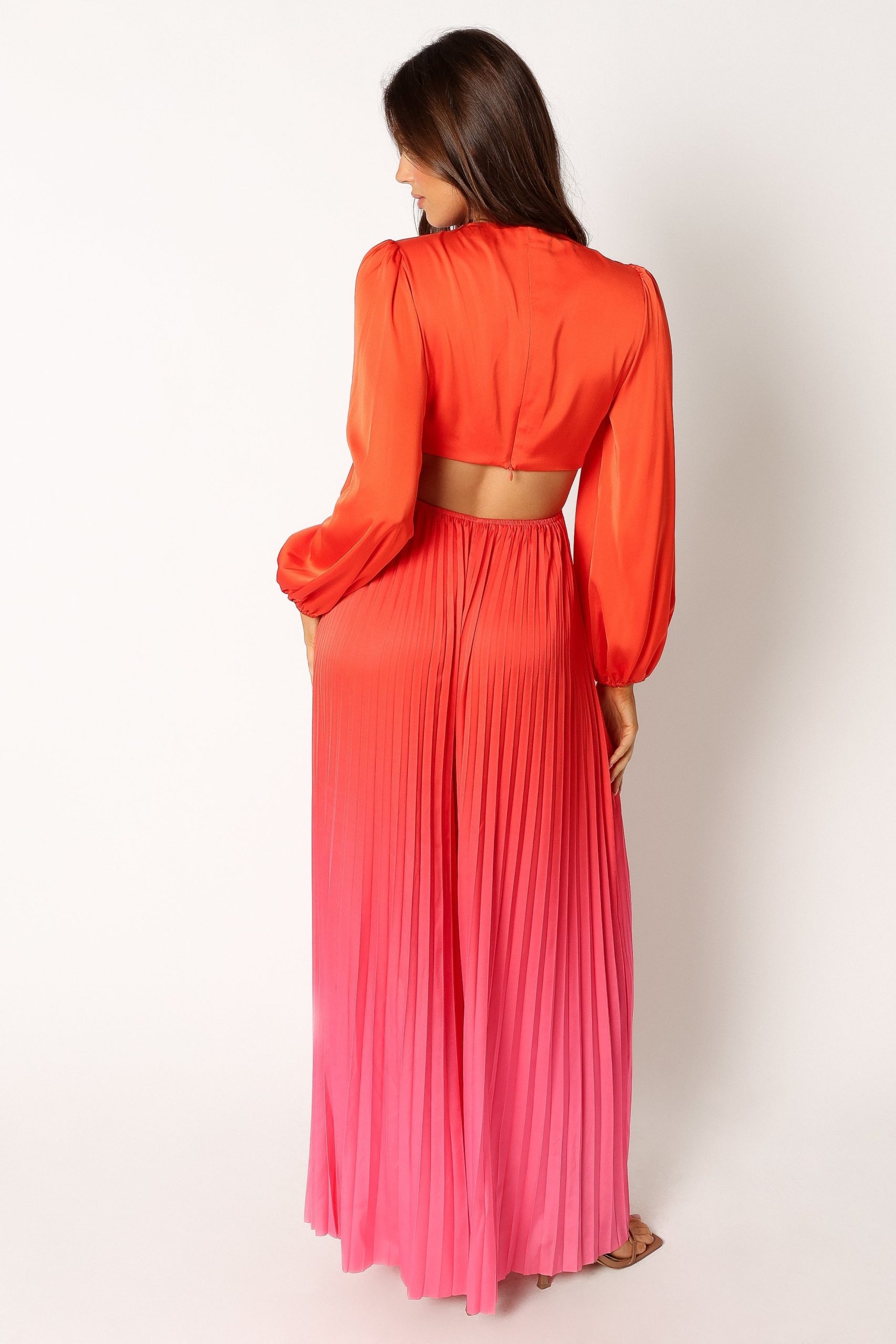 Krista Gradient Jumpsuit - Red - Image 4