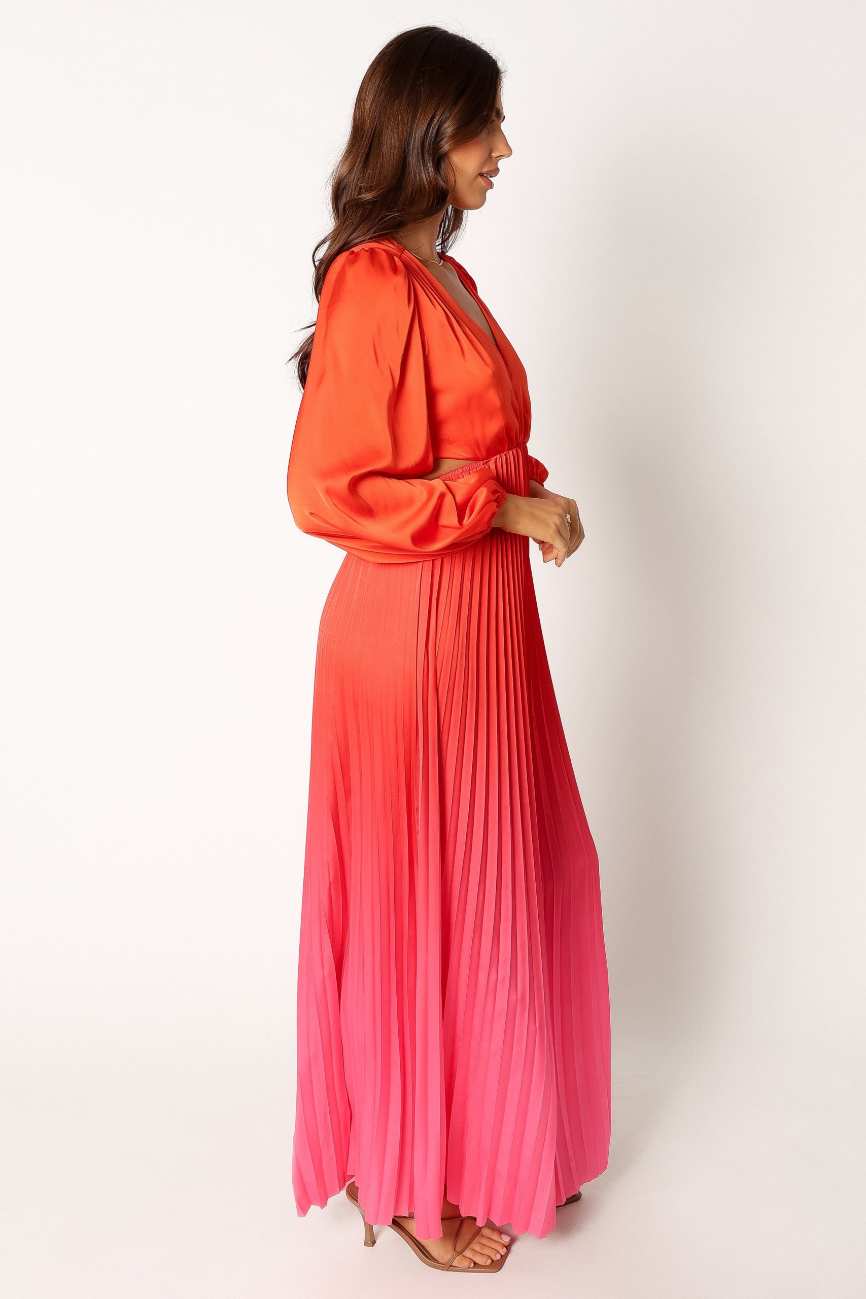 Krista Gradient Jumpsuit - Red - Image 5