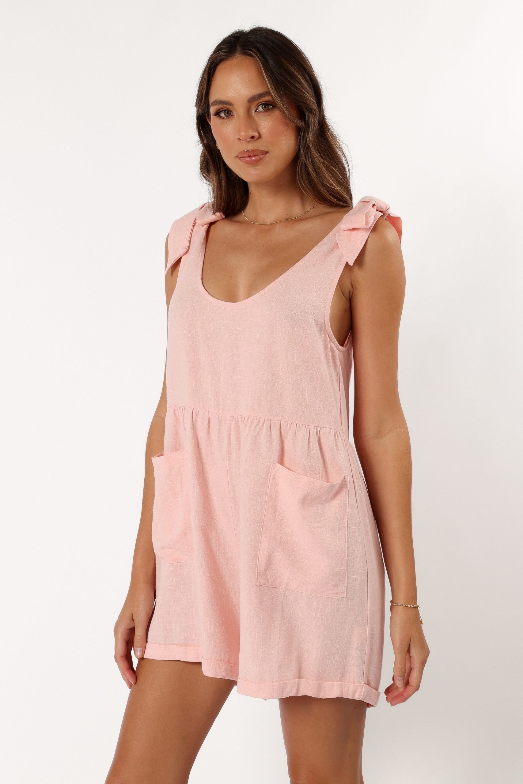 Lindy Romper - Pink - Image 2