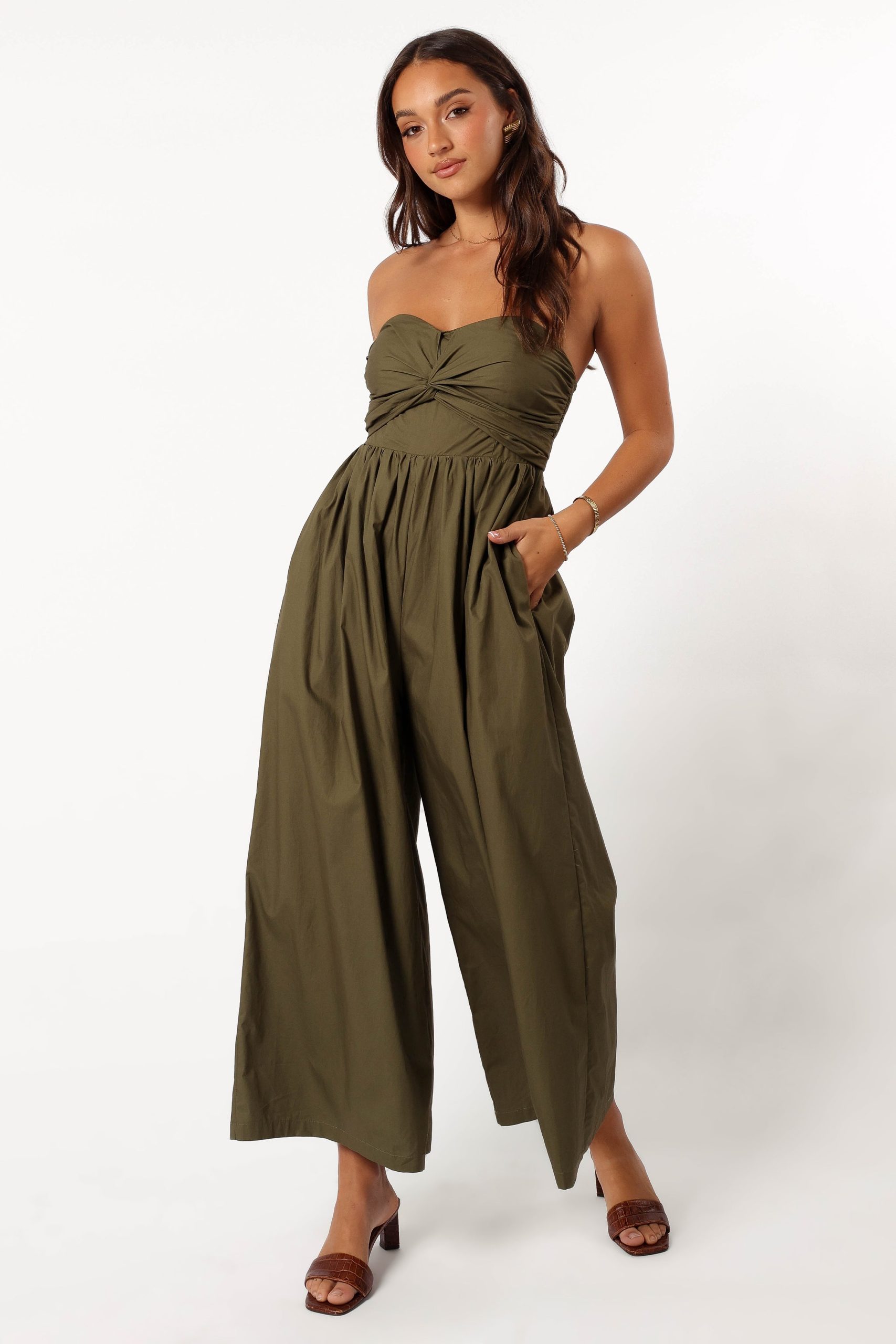 Marias Jumpsuit - Deep Olive - Image 8
