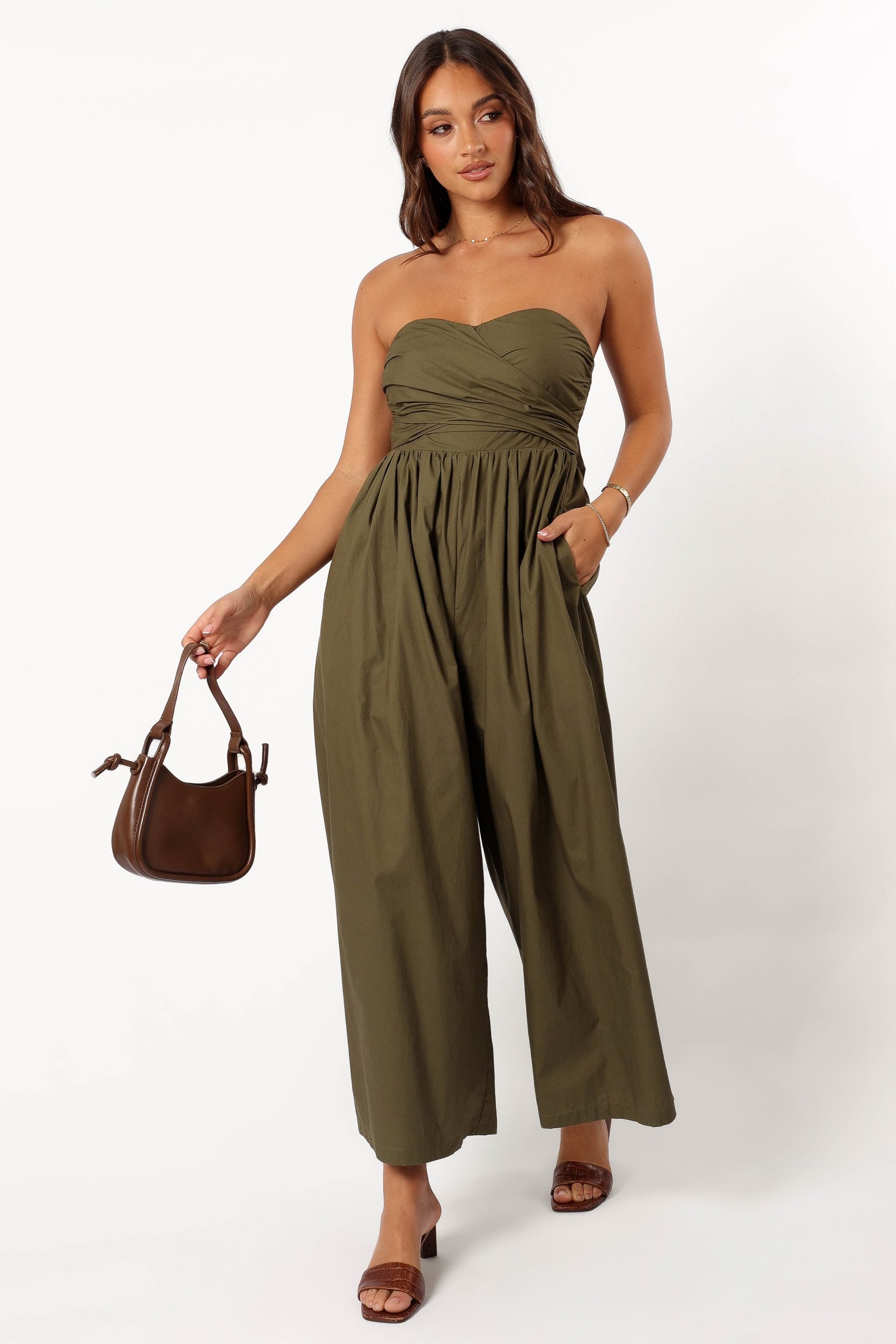 Marias Jumpsuit - Deep Olive - Image 2