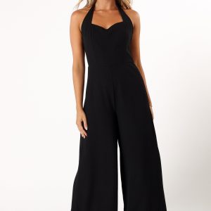 Mathias Halterneck Jumpsuit - Black