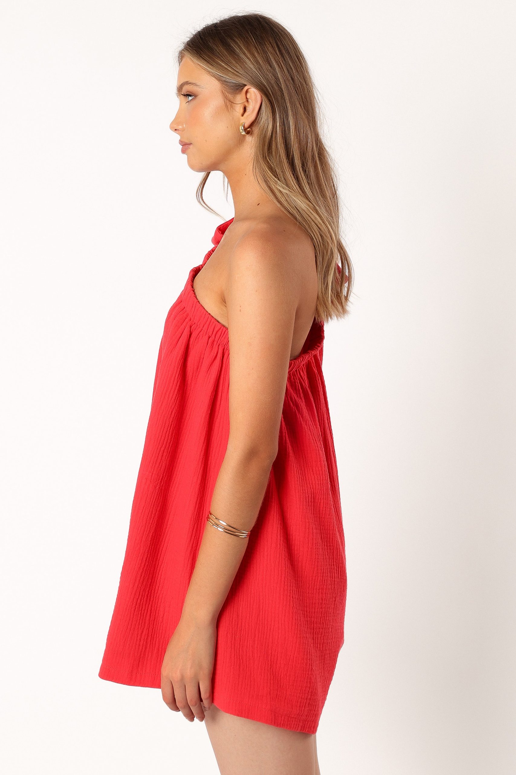Miffy One Shoulder Romper - Red - Image 7