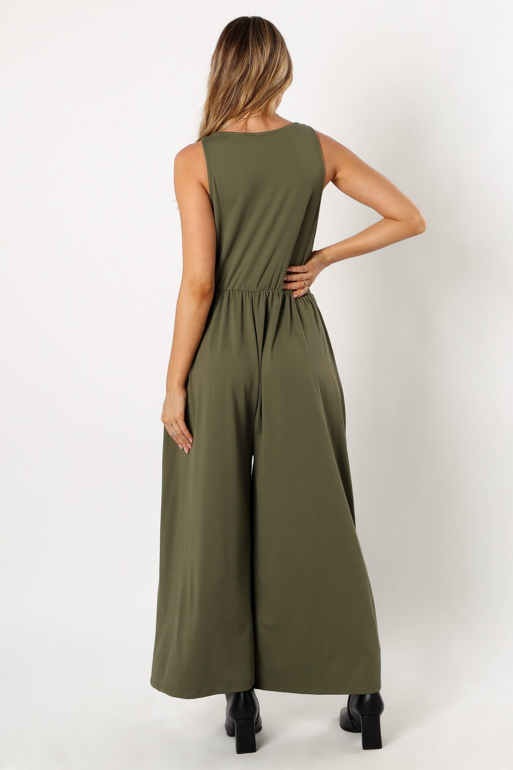 Miya Jumpsuit - Olive - Image 4