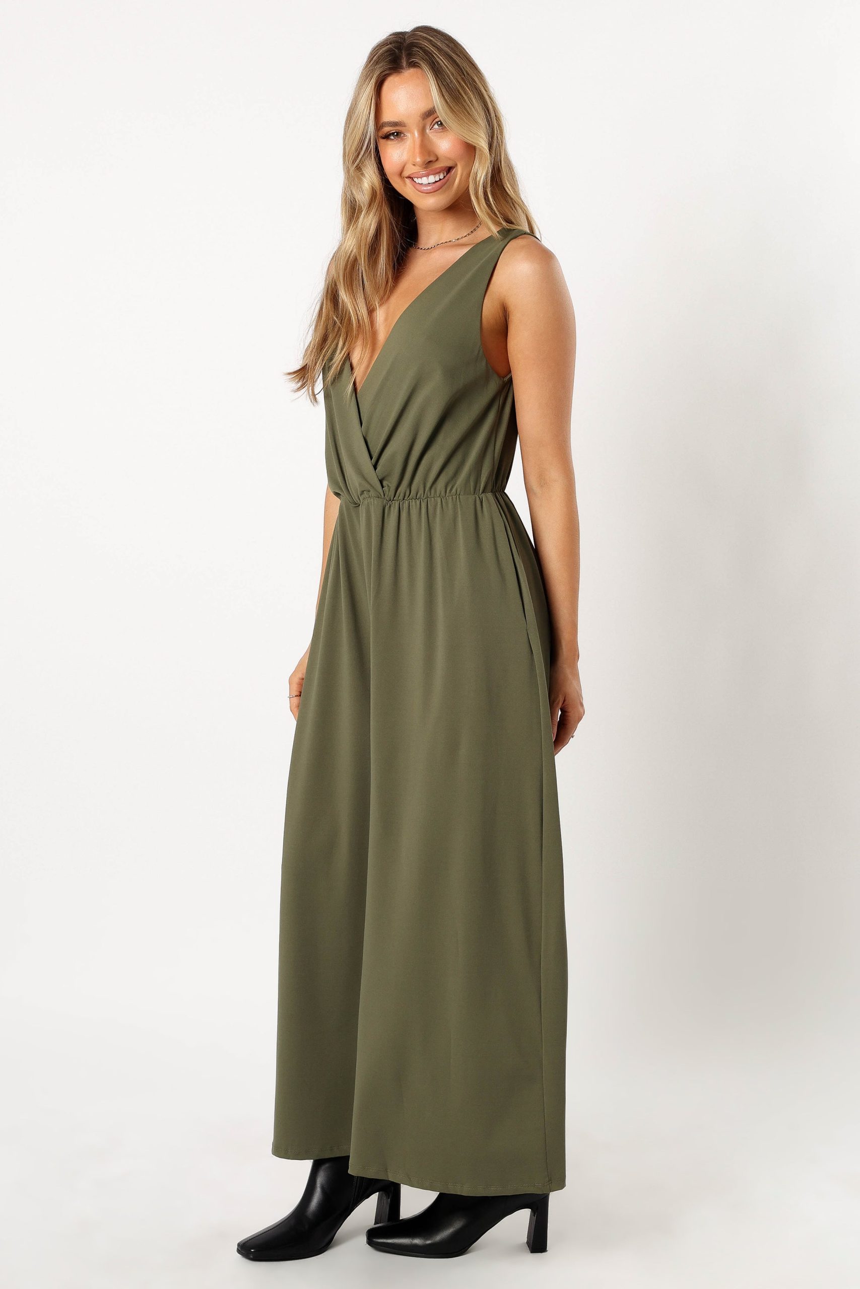 Miya Jumpsuit - Olive - Image 3