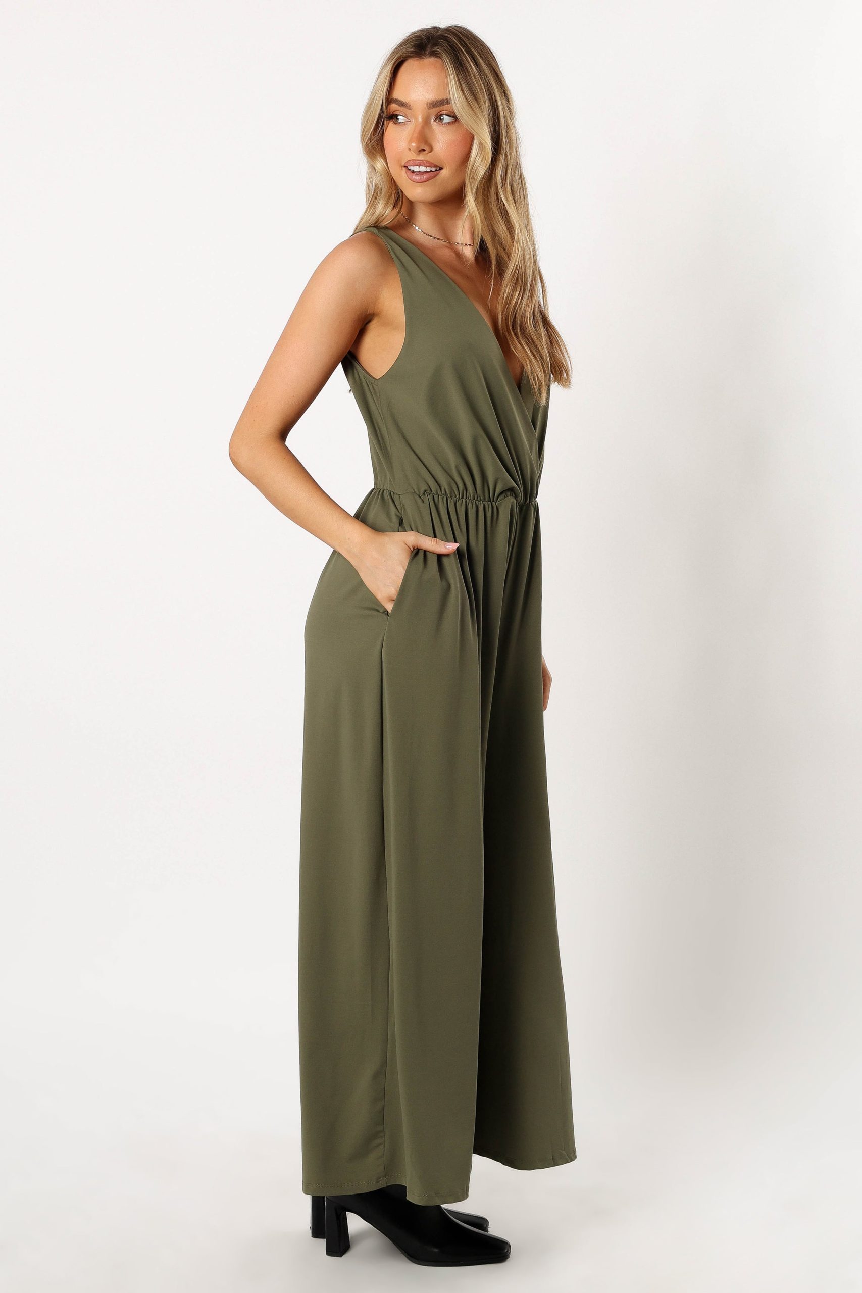 Miya Jumpsuit - Olive - Image 5