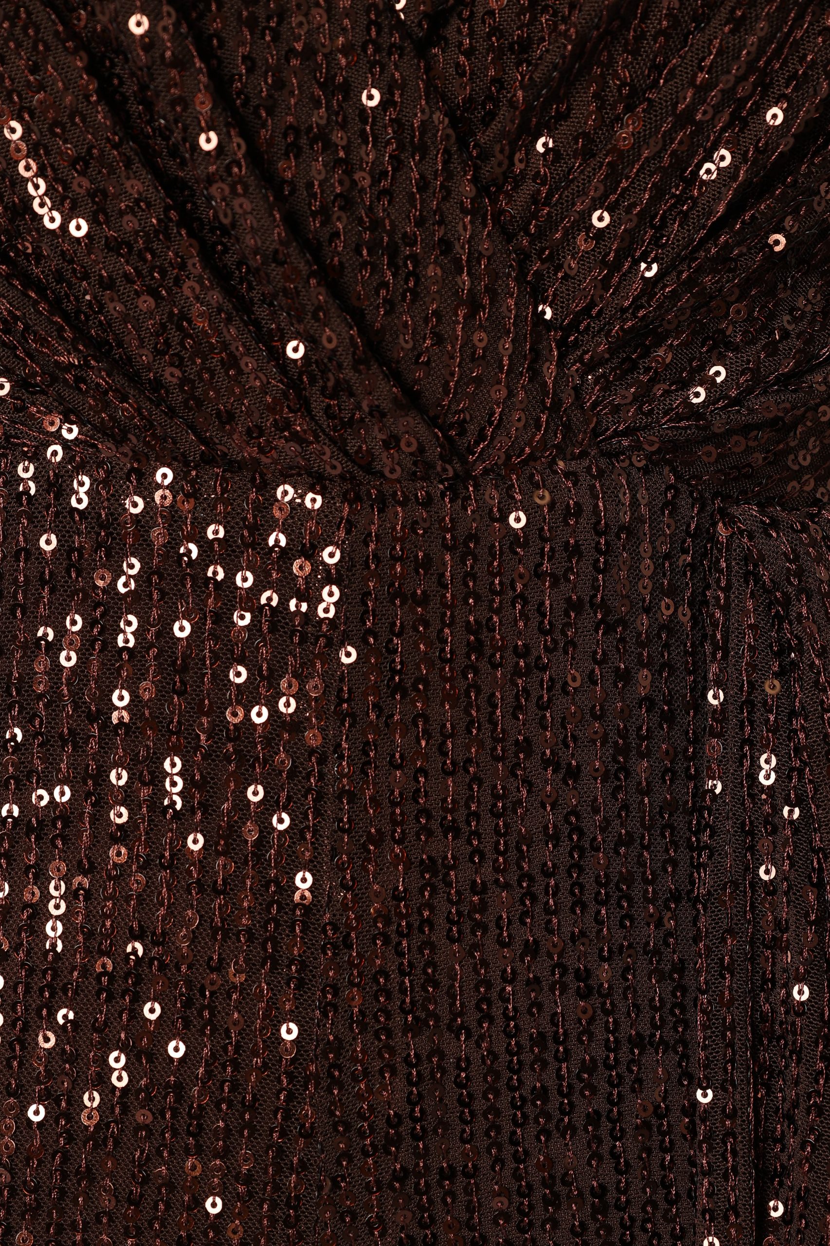 Monique Sequin Jumpsuit - Brown - Image 8